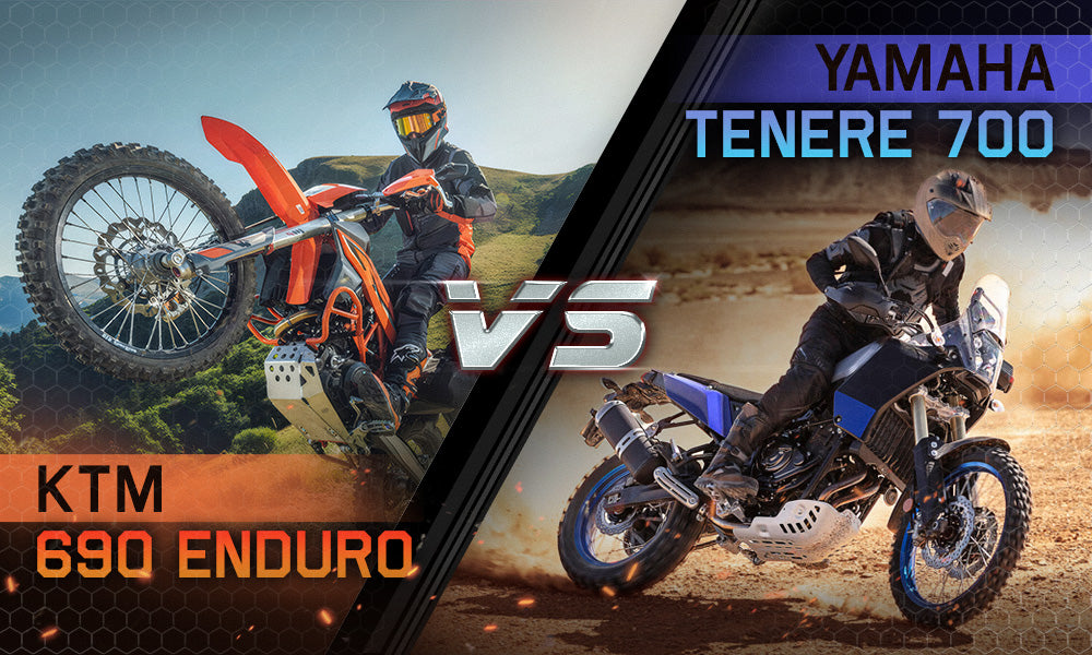 Yamaha Tenere 700 vs. KTM 690 Enduro R