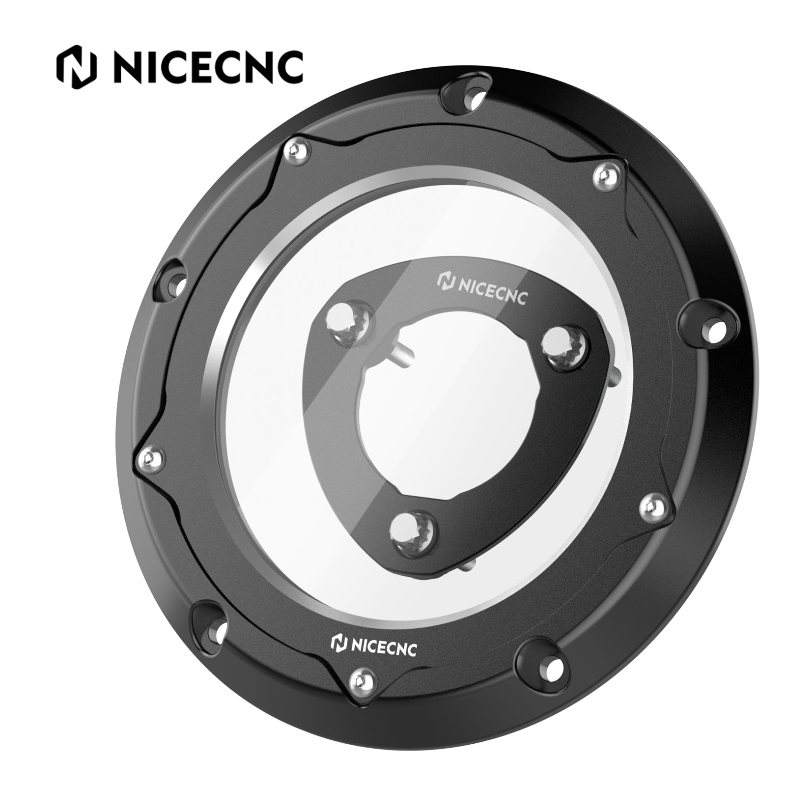 M8 Motordeckel + Kupplungsdruckplatten-Kit für Harley Road King Electra Street Glide