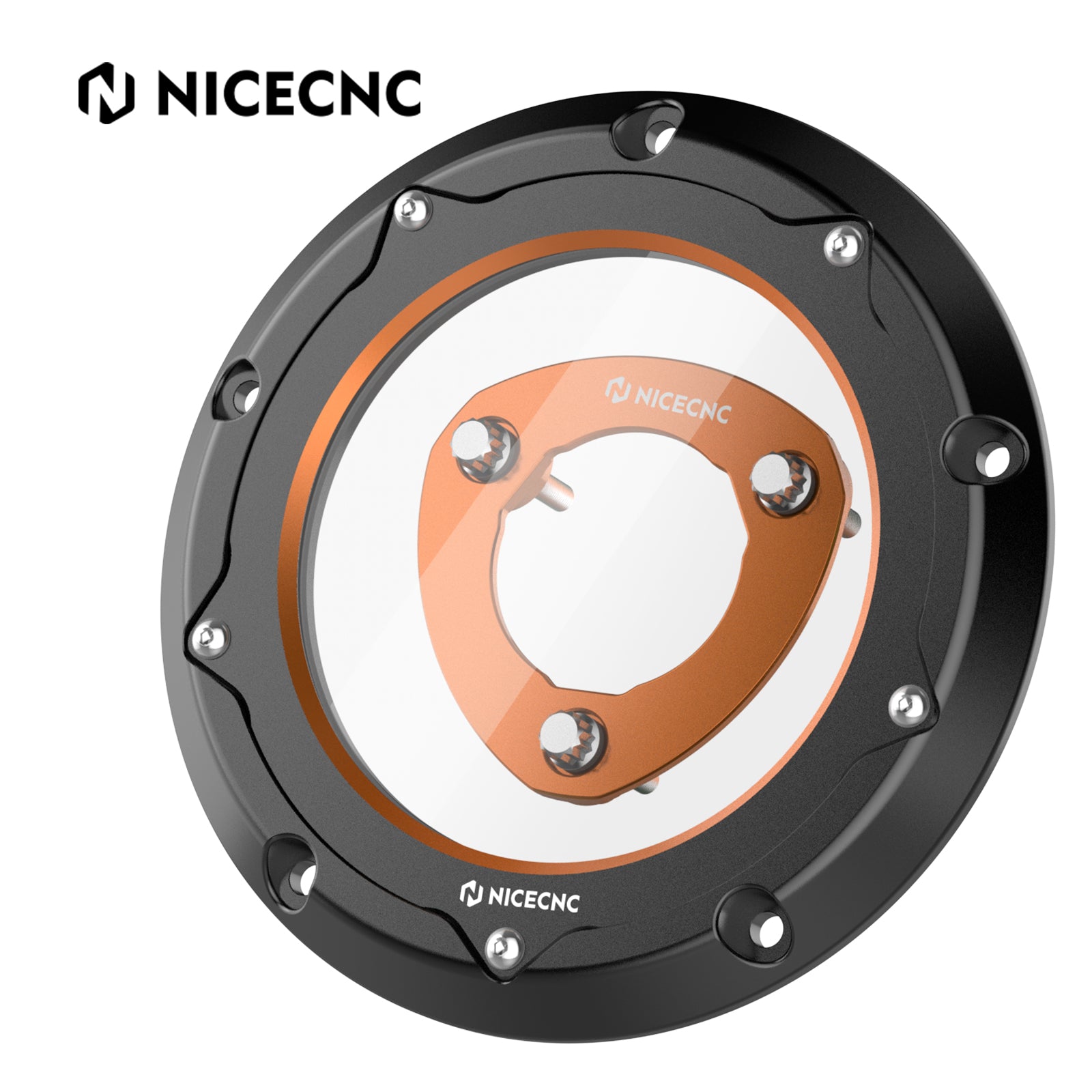 M8 Motordeckel + Kupplungsdruckplatten-Kit für Harley Road King Electra Street Glide