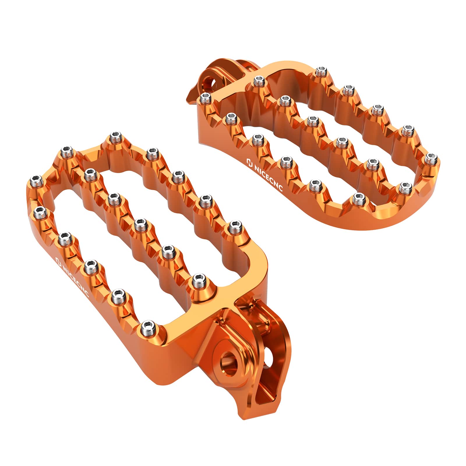 62mm Aluminum CNC Fußrasten Fußstütze Pedale Für KTM 390 Adventure 2020-2024
