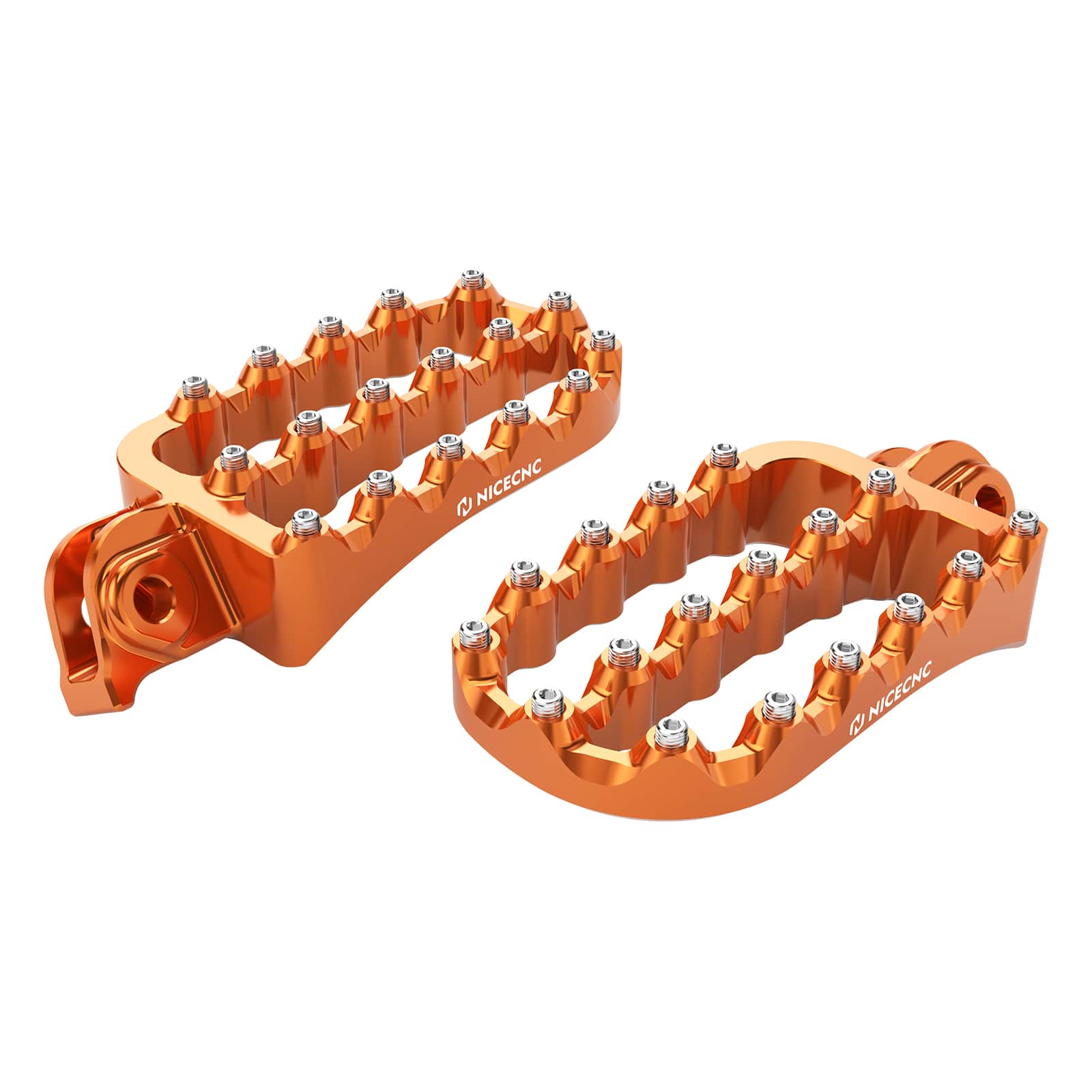 62mm Aluminum CNC Fußrasten Fußstütze Pedale Für KTM 390 Adventure 2020-2024