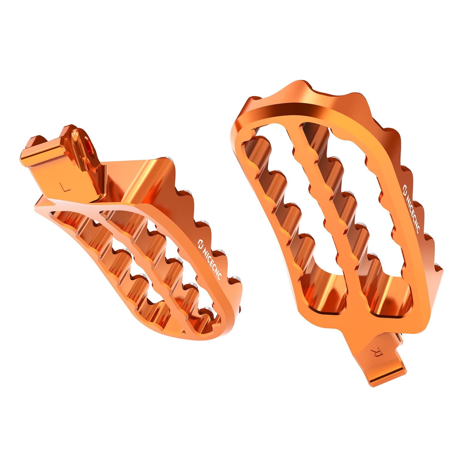 62mm Aluminum CNC Fußrasten Fußstütze Pedale Für KTM 390 Adventure 2020-2024