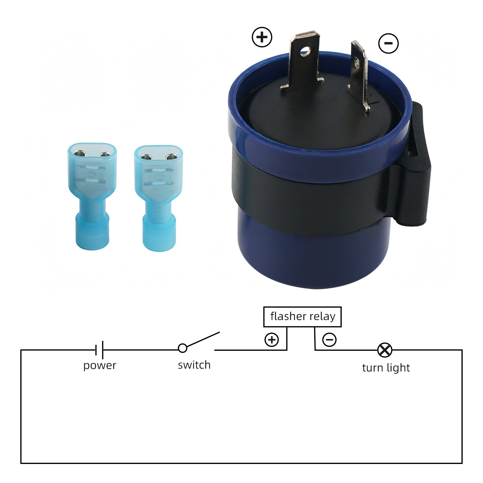6V Blinkerrelais für Honda CB100 CL100 CT125 MT250