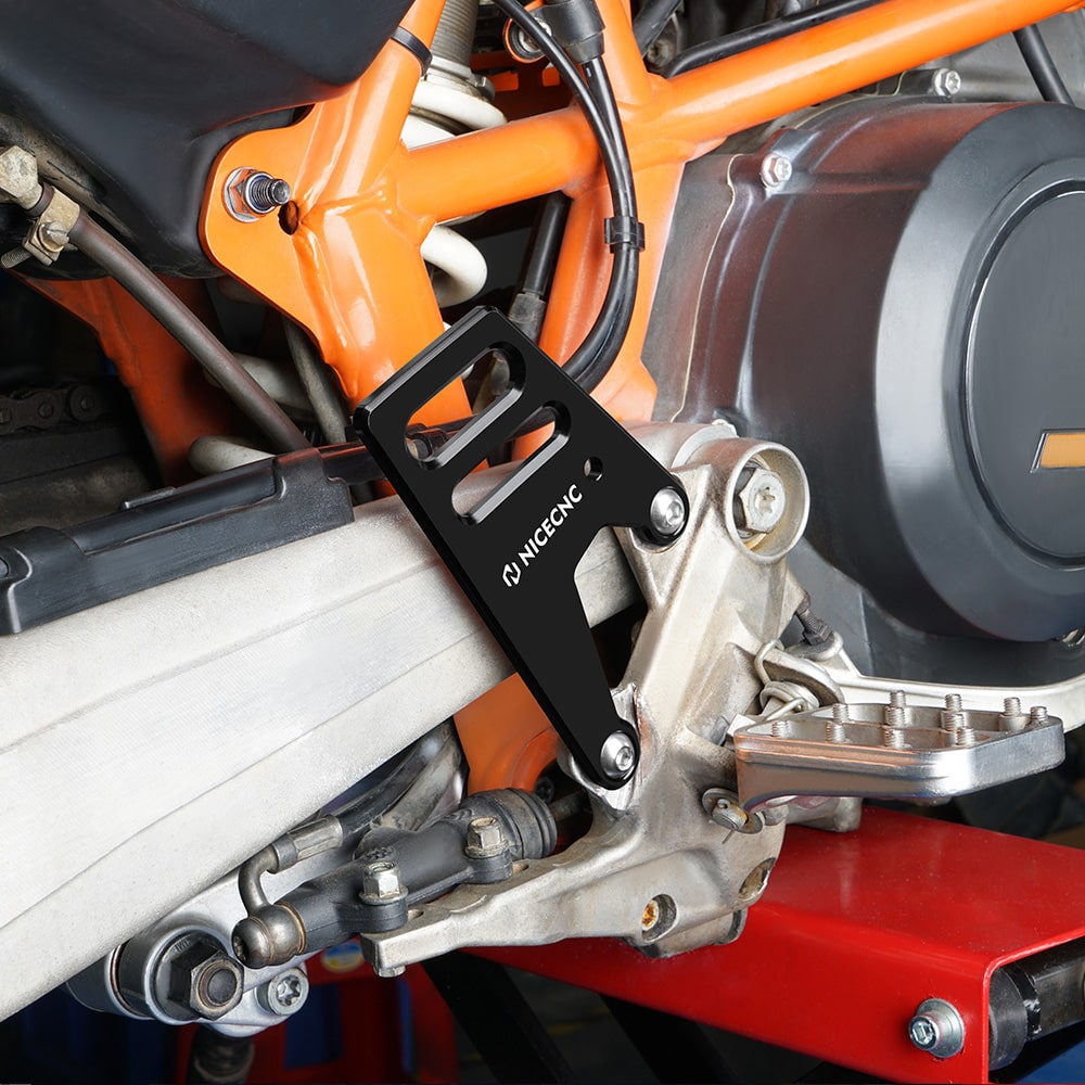 Gepäckträger-Verlängerungsplatte Fersenschützer für KTM 690 Enduro