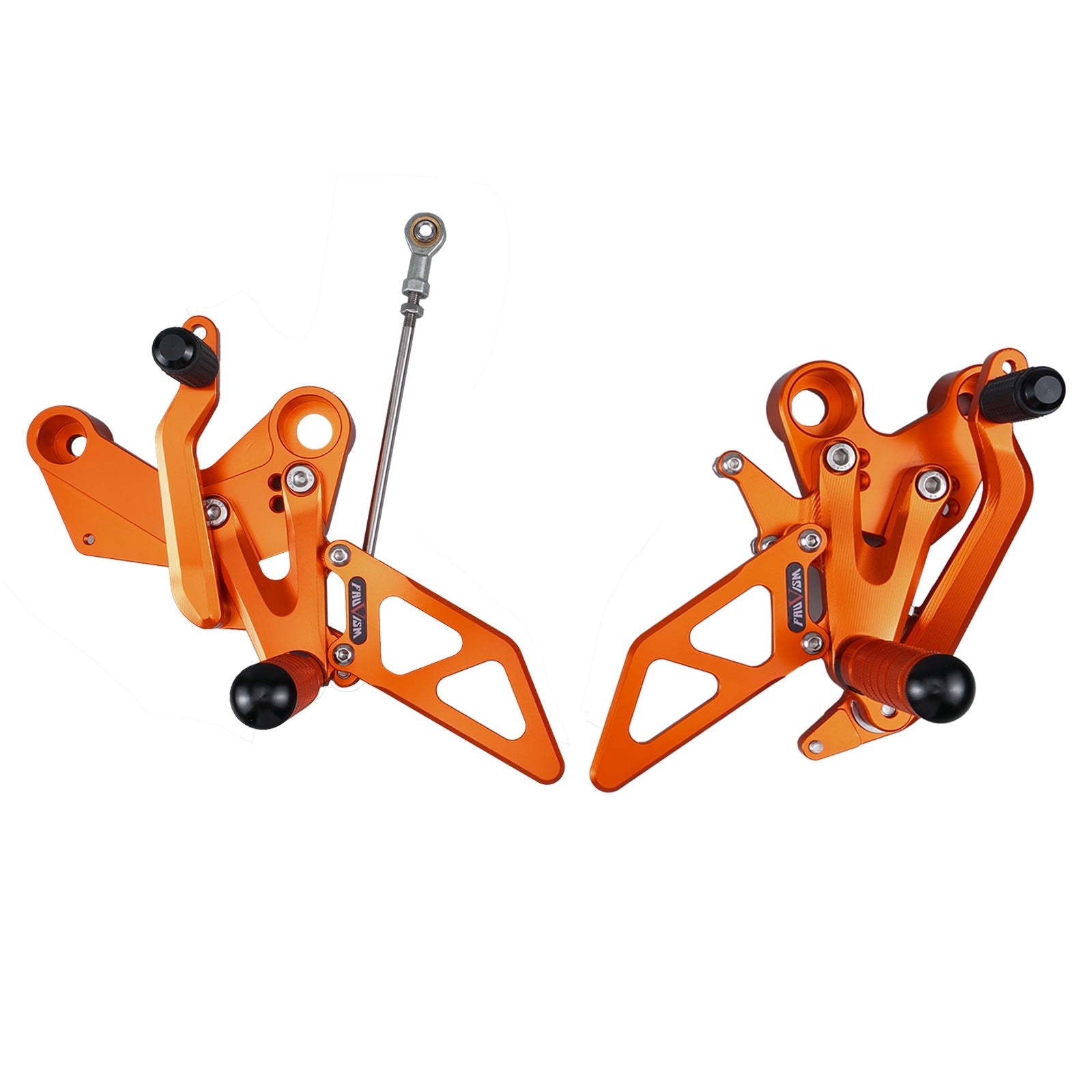 CNC Rennen Fußrasten Fußstütze Rearsets Für KTM 790 890 Duke 2018-2023,Aluminium