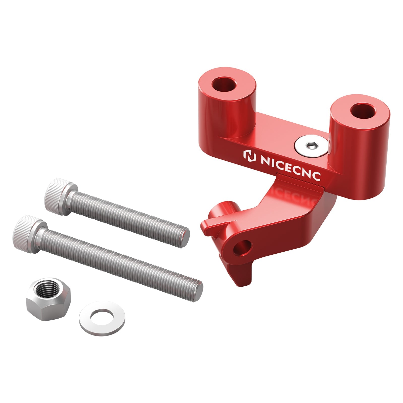 NICECNC Rechte Fußrastenhalterung Stütze Satz Für Honda XR650L 1993-2024 Red