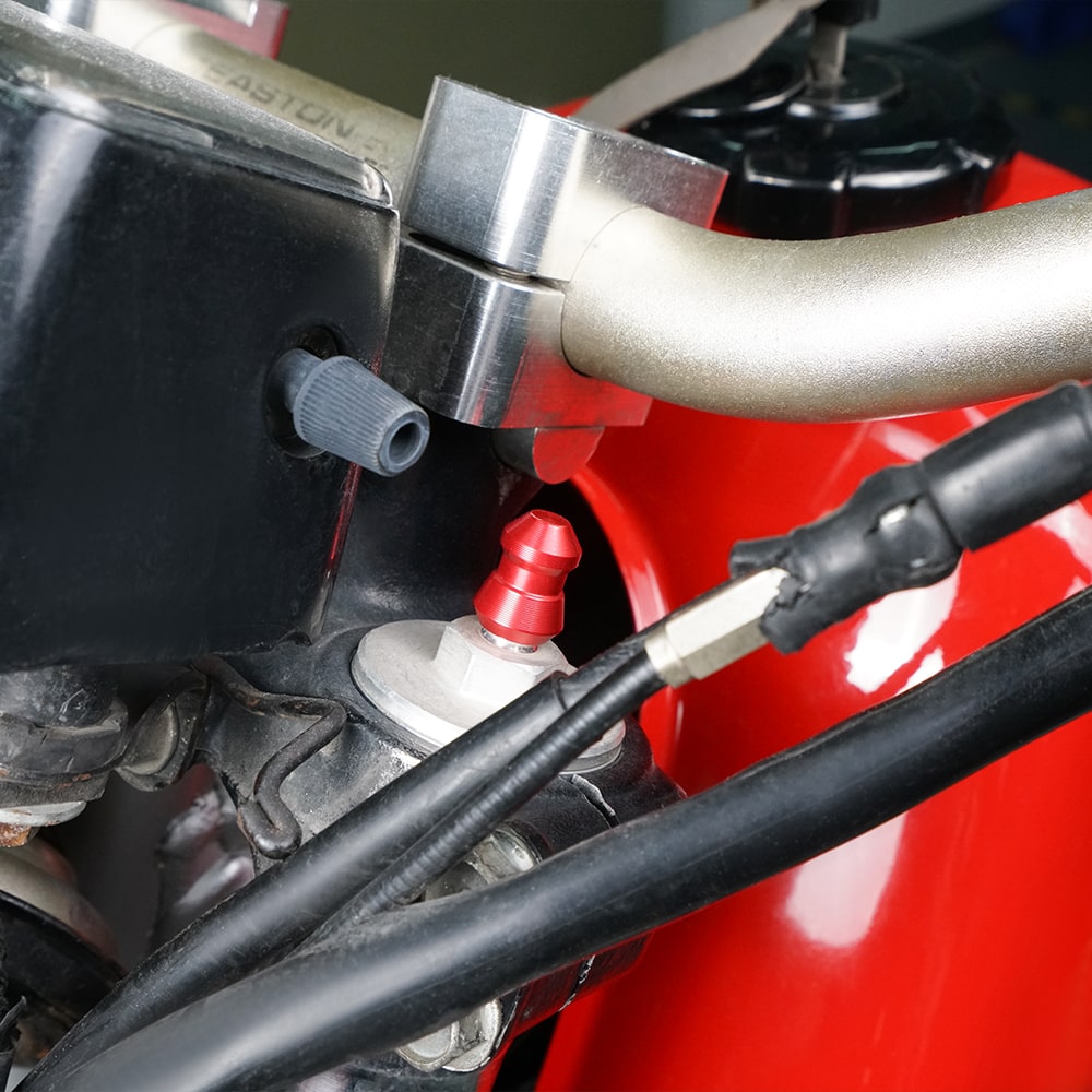 Reifenschaftkappenventil Front Fork Caps Valve Kit für Honda XR650L 1993-2024