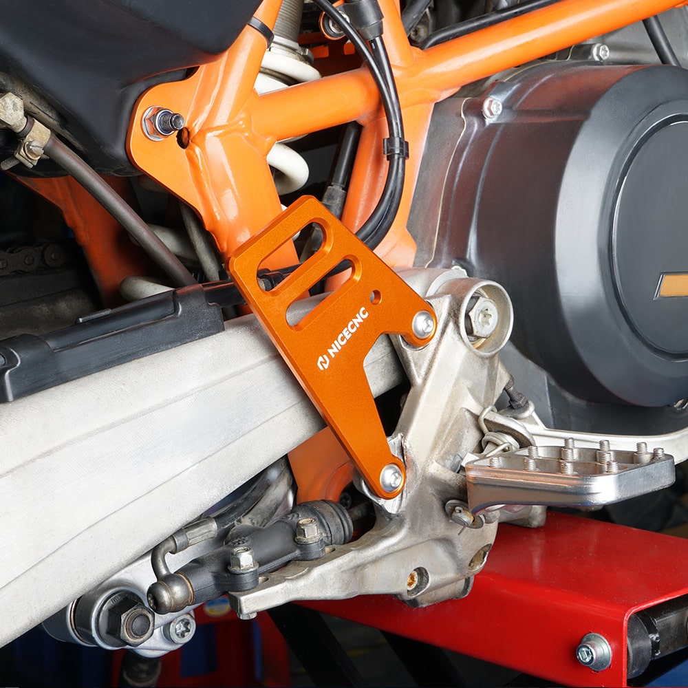 Gepäckträger-Verlängerungsplatte Fersenschützer für KTM 690 Enduro