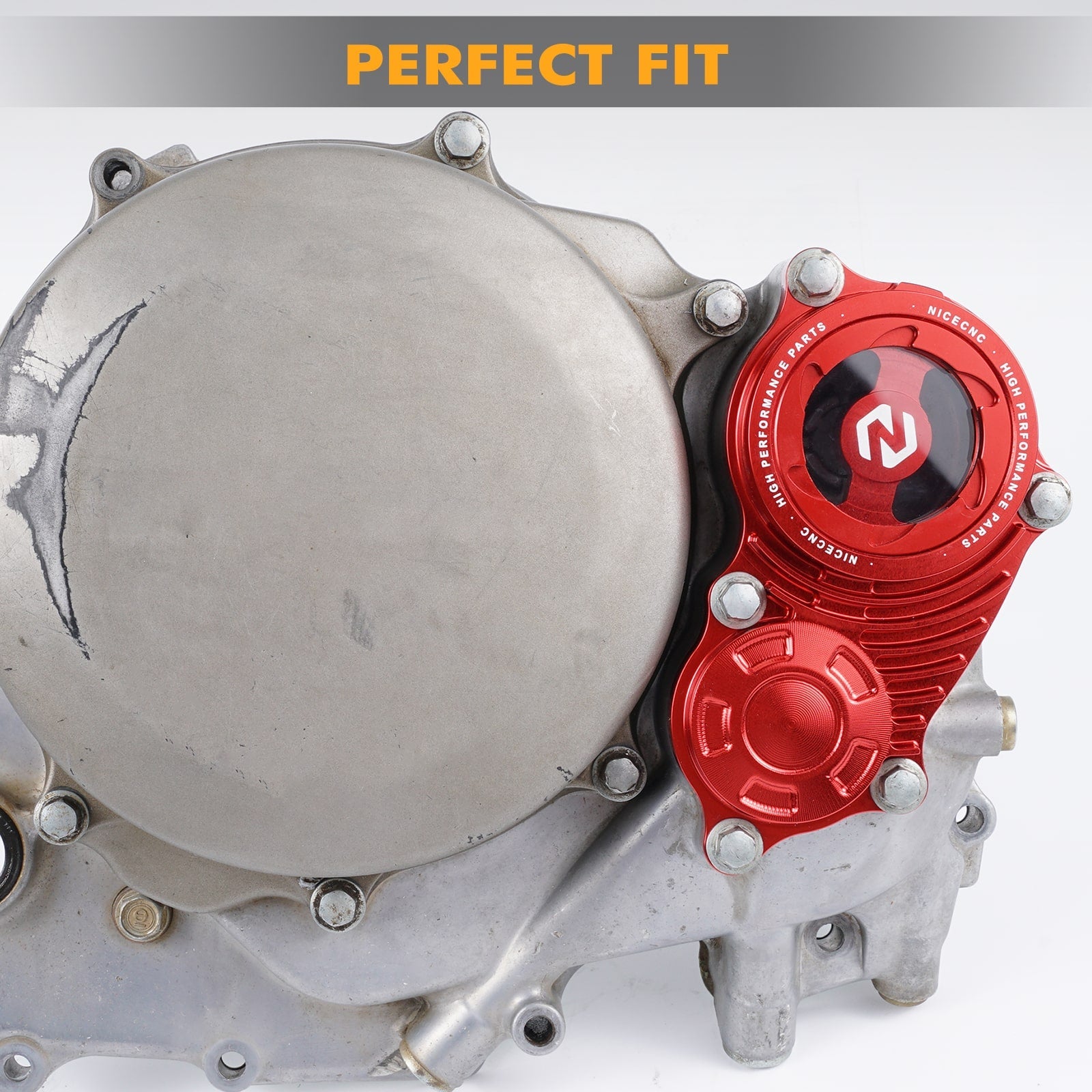 Klare Ölfilterabdeckung für Honda XR650R 2000-2007