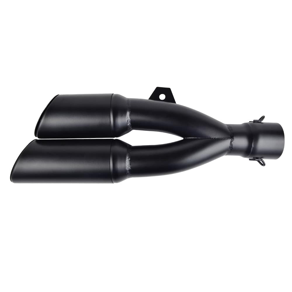 Auspuffrohr Slip-On Schalldämpfer 38-51mm Dual Outlet GP