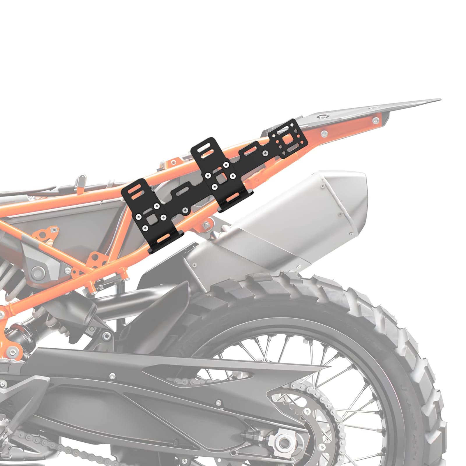 Anti-rost Gepäck Rack Seite Träger Kit Für KTM 790/890 Abenteuer /R/Rally 2019-2024