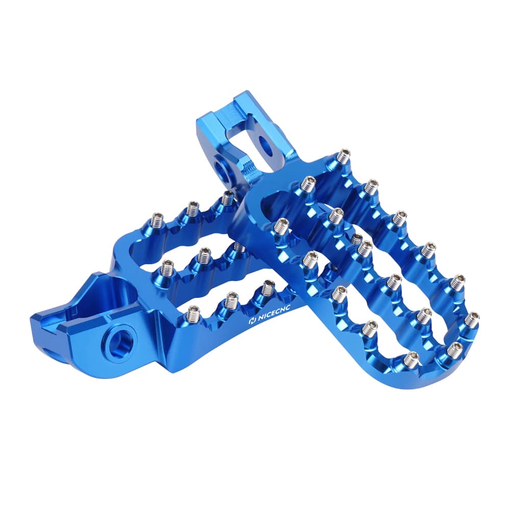 Geschmiedet Fußrasten Fußstütze Pedale für KTM 125-500 XC/EXC Husqvarna 125-501 Gas Gas