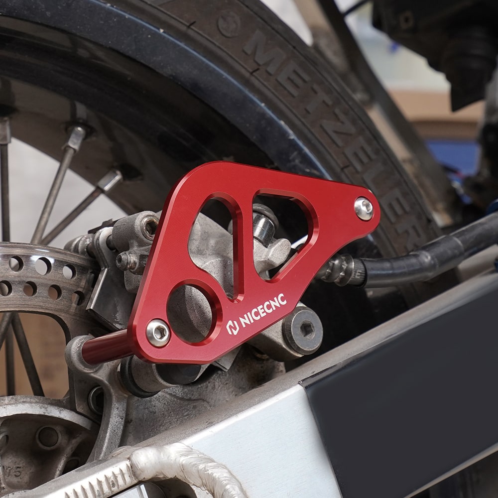 NiceCNC Bremssattelschutz hinten für Honda XR650R 2000-2007 CR125/250R 1997-2001