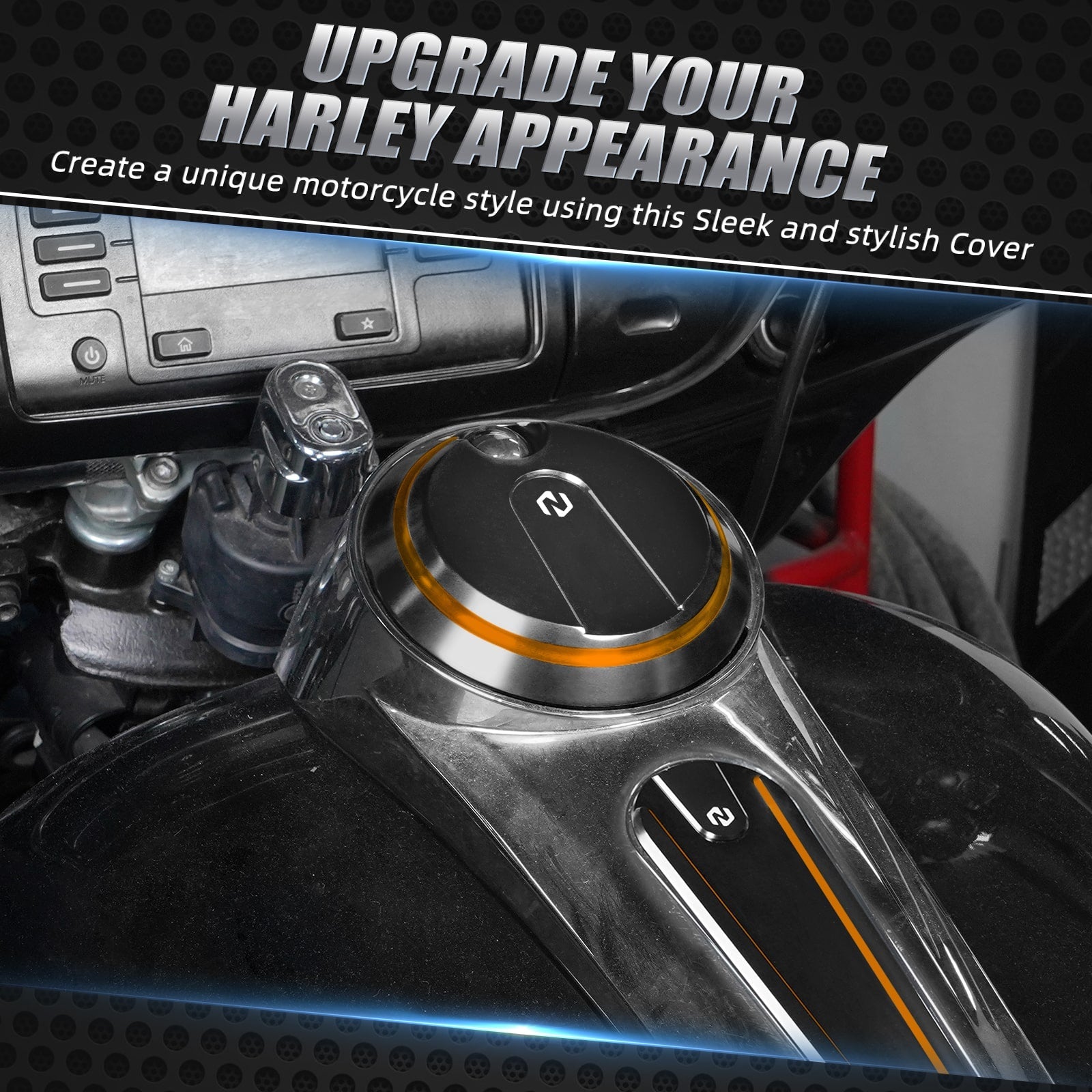 Tankdeckel für die Tankkonsolentür Für Harley Electra Street Glide Ultra Limited