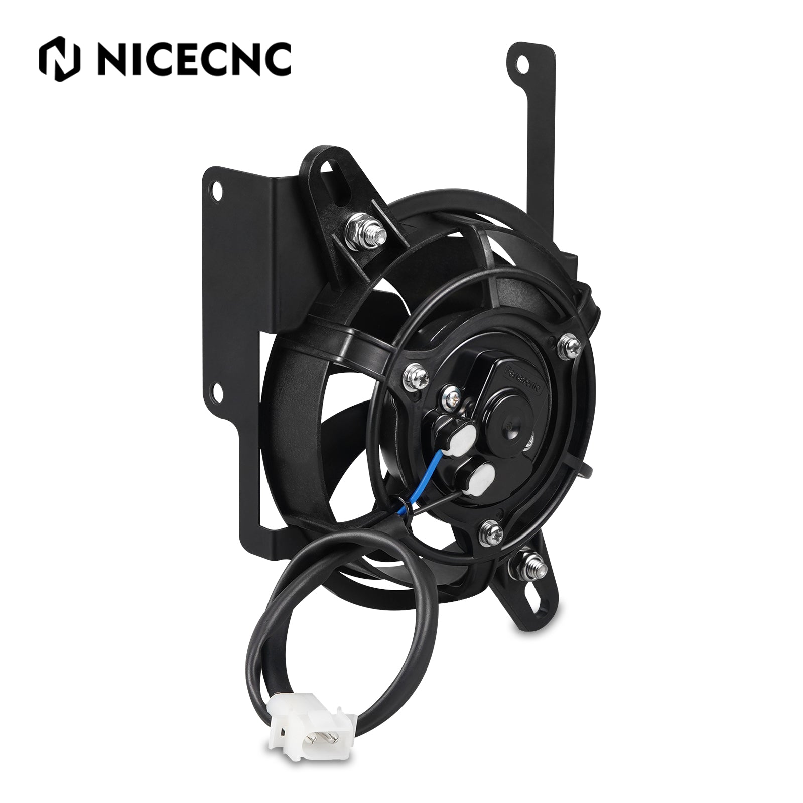 4" 12V Elektrischer Kühlerlüfter Für KTM 150–500 XCW EXCF Husqvarna 150–501 TE FE GasGas EC F24–25