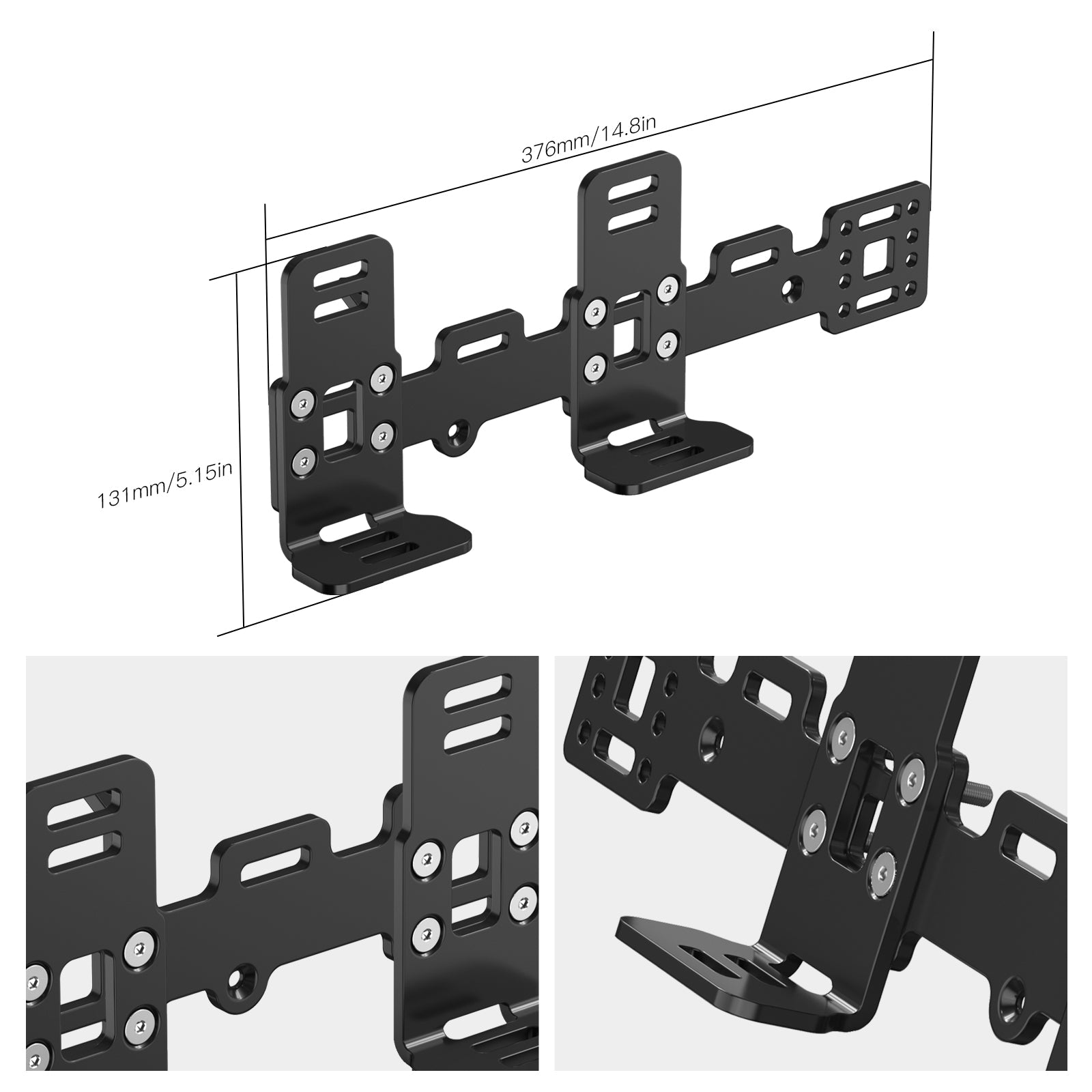 Anti-rost Gepäck Rack Seite Träger Kit Für KTM 790/890 Abenteuer /R/Rally 2019-2024