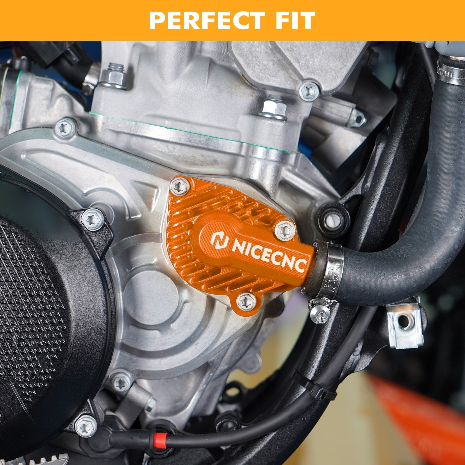 Wasserpumpendeckel für KTM 125/250/300 SX XC Husqvarna TC125 TC250 TX300 2023