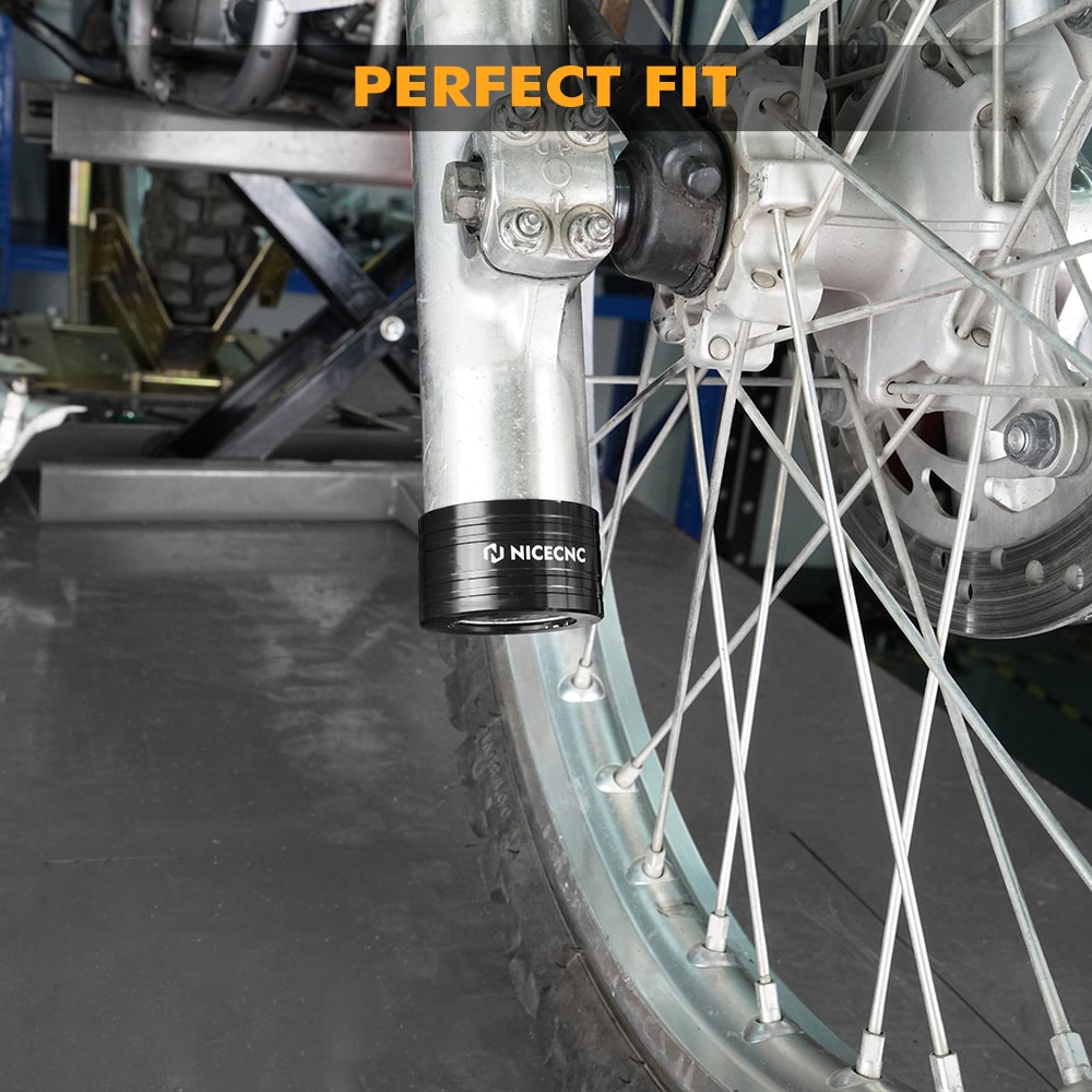Vorderradgabel Schuh Gabel Unteren Bein Schutz Protector Für HONDA XR650L 1993-2024