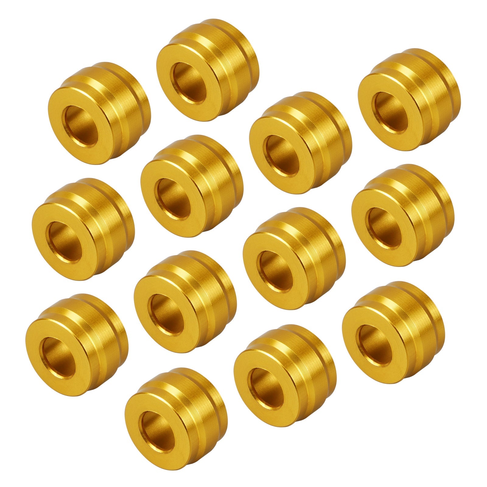 1/4 "primäre Abdeckung Bolzen Kappen Dekorative Trim Ringe Für Harley Street Glide Road King