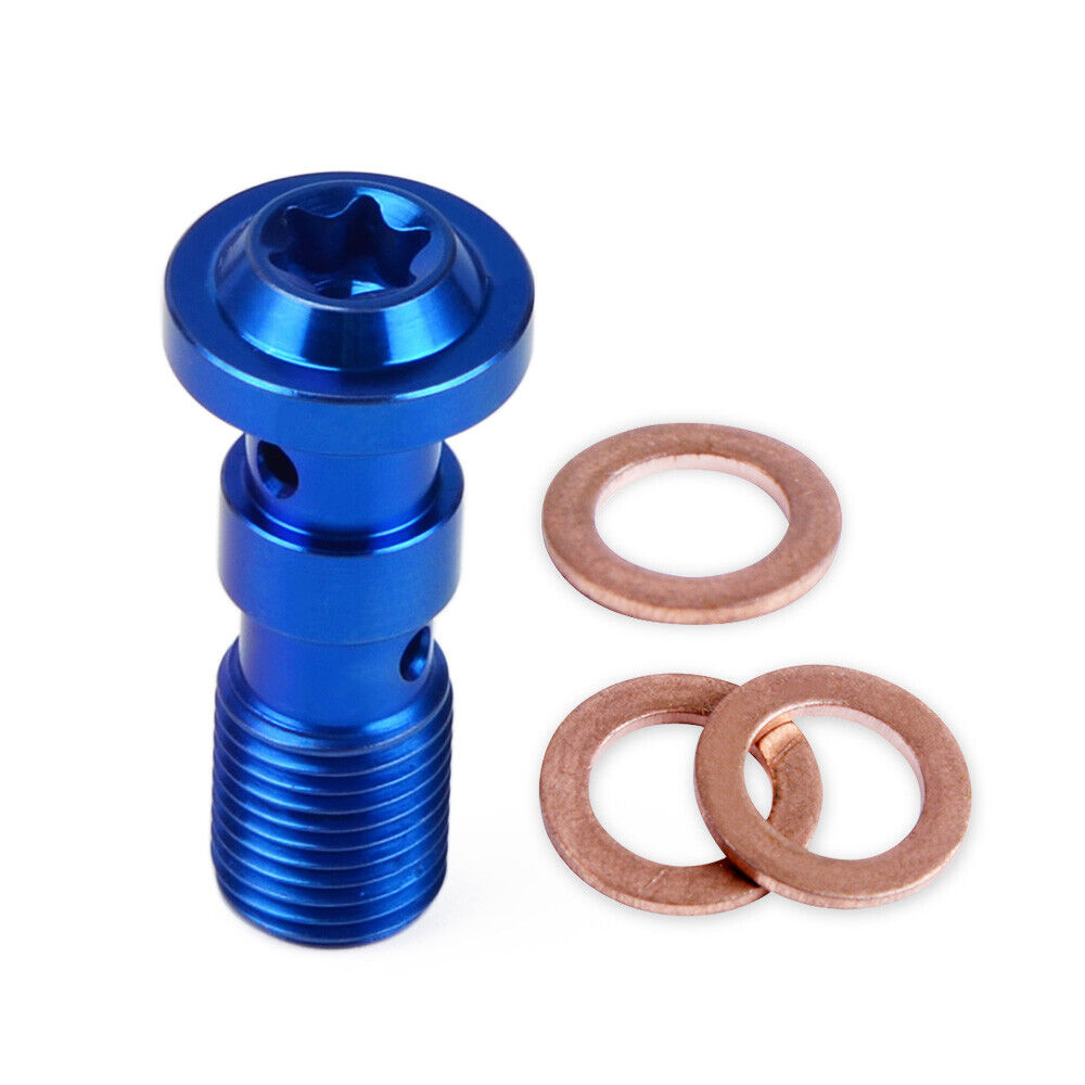 M10 x 1,0 Dual Bremse Banjo Bolt Doppel Loch Für APRILIA RSV4 1000 BMW R1200GS KTM 1290 Super Duke