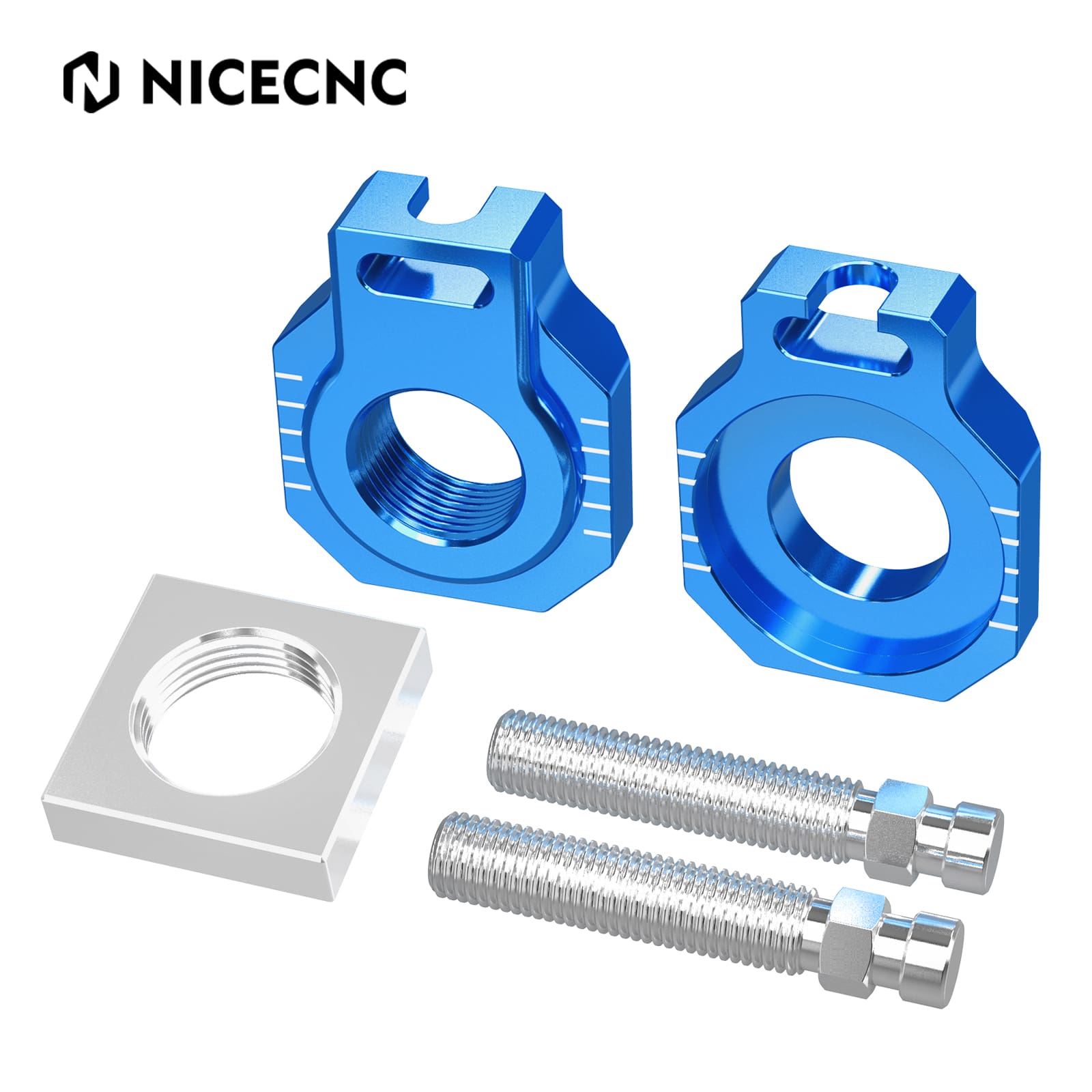 22mm Achsblöcke Axle Block Kettenspanner Für Husqvarna 125-501 FC/FX/TX/TC 23-24