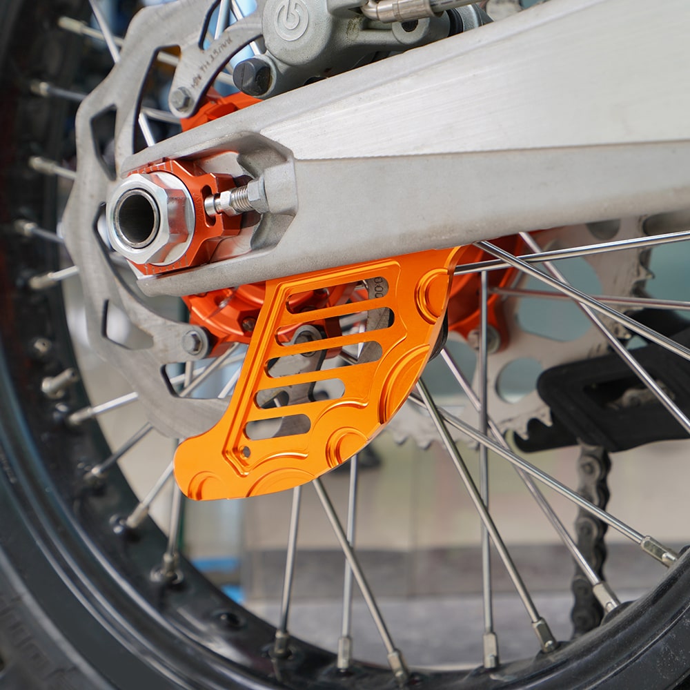 Bremsscheibenschutz vorn und hinten für KTM 125-500 XC/XCF/SX/SXF