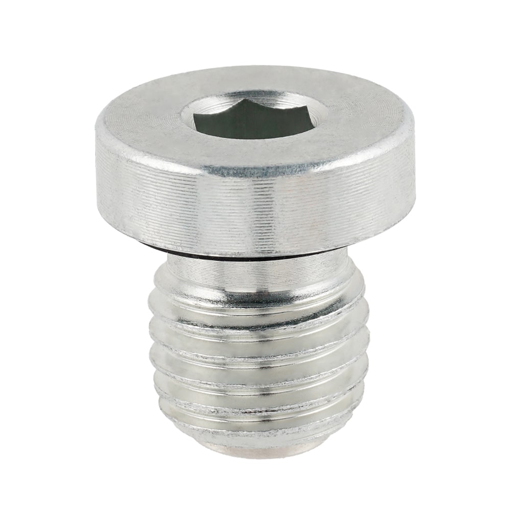 CNC M12xP1.5 Eloxiert Magnetische Ölablaßschraube Für Kawasaki KLR650 1987-2016