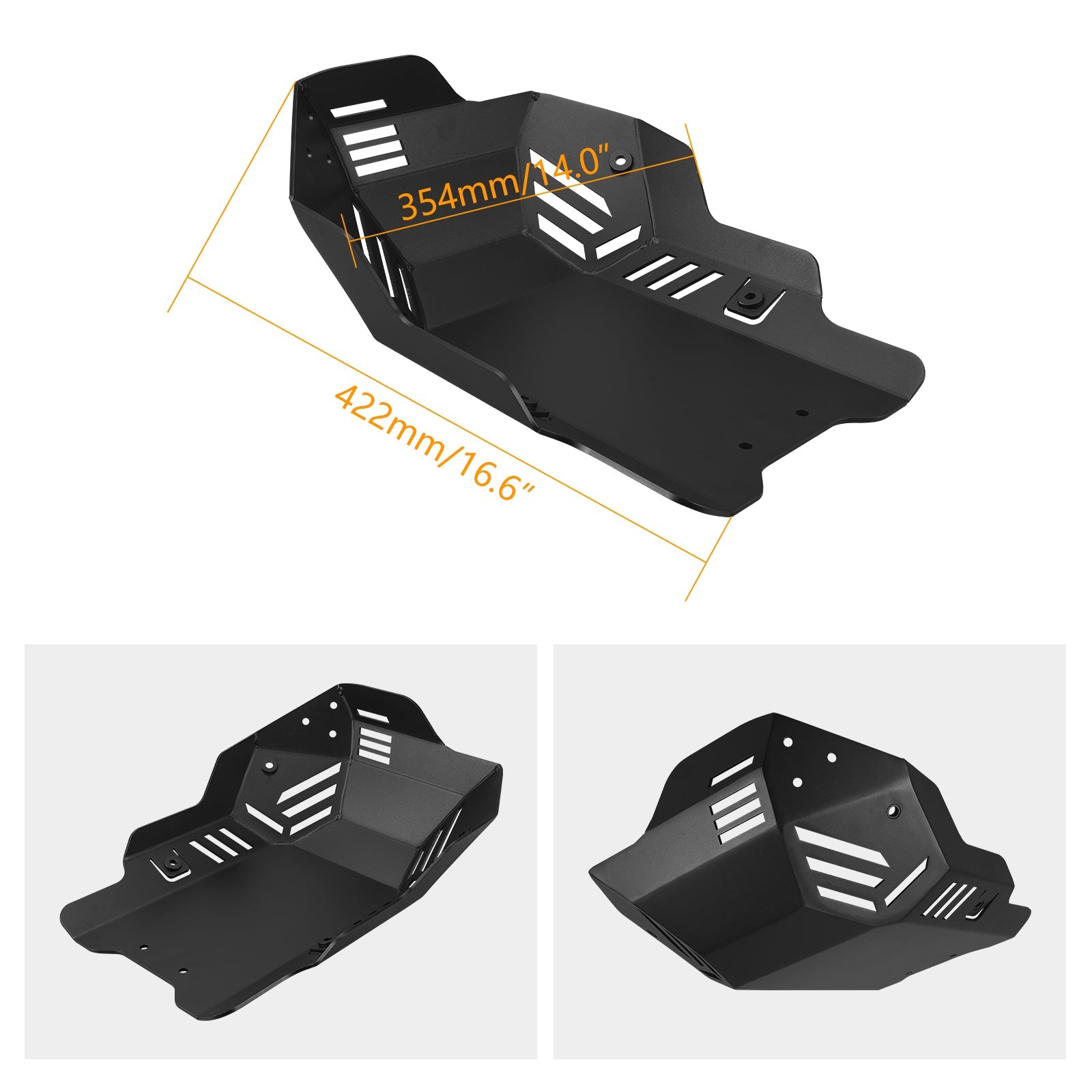 NICECNC Unterfahrschutz-Motorschutz-Schutz-Kit Für Yamaha Tenere 700 19-21