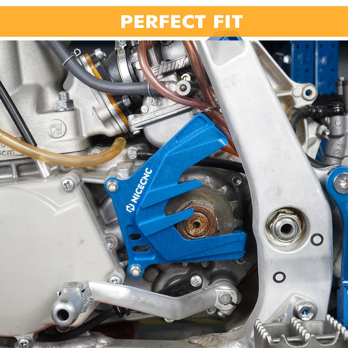 Kettenradabdeckung Kurbelgehäuseschutz für Yamaha YZ250 YZ250X 2000-2023