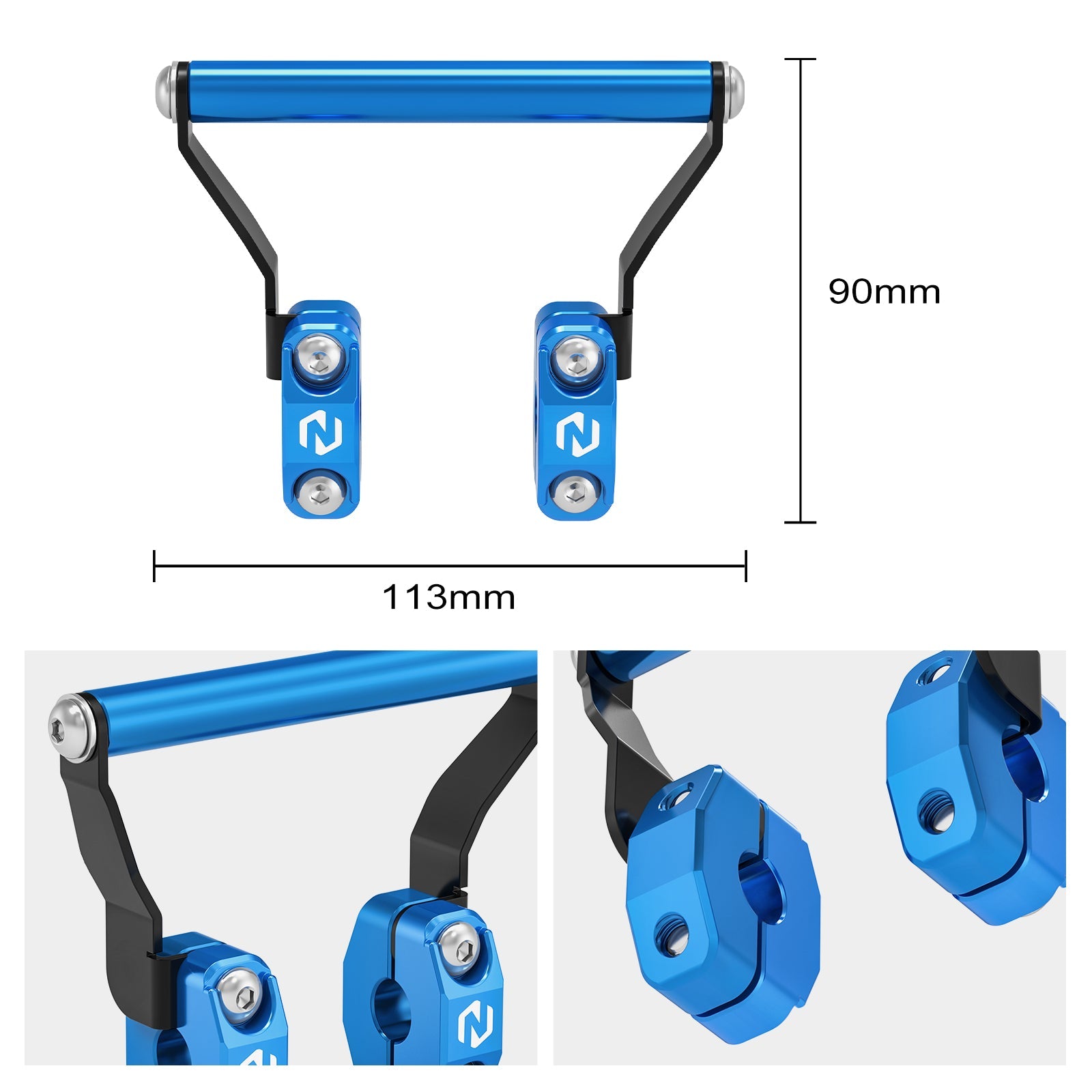 Navigationshalterung für Yamaha Tenere 700 /XTZ700 2019-2024 Aprilia Tuareg 660 2022-2024
