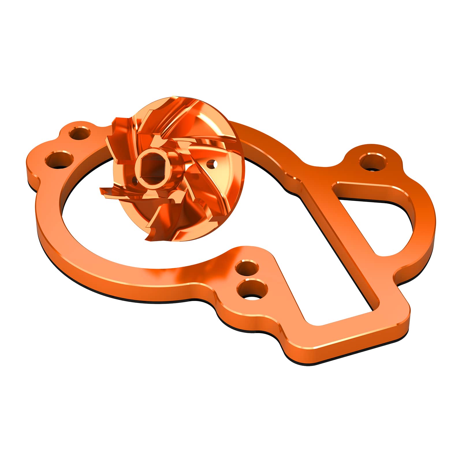 Übergroßes Wasserpumpen-Laufrad-Kühler-Kit für KTM 450 500 EXC-F/XCF-W Husqvarna 450 500 FE/FX 17-24 Gas Gas 450 MC F/ EX F/EC F 21-24