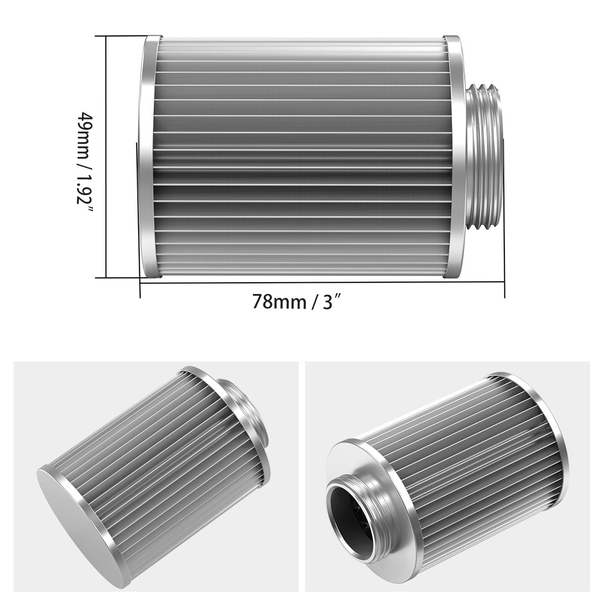 Wiederverwendbares Ölfilter-Kit für Harley Road Glide Road King Street Glide Breakout