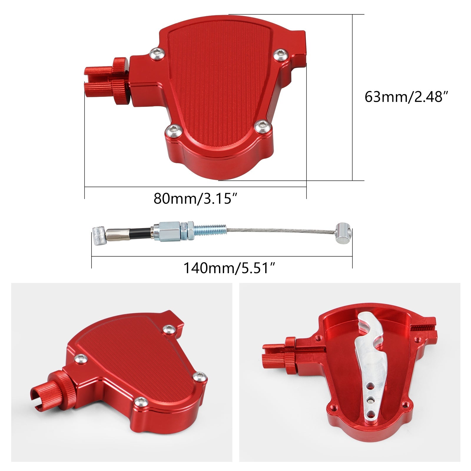 Stunt-Kupplung Easy Pull Kabelsystem für Honda Kawasaki Suzuki Yamaha Triumph