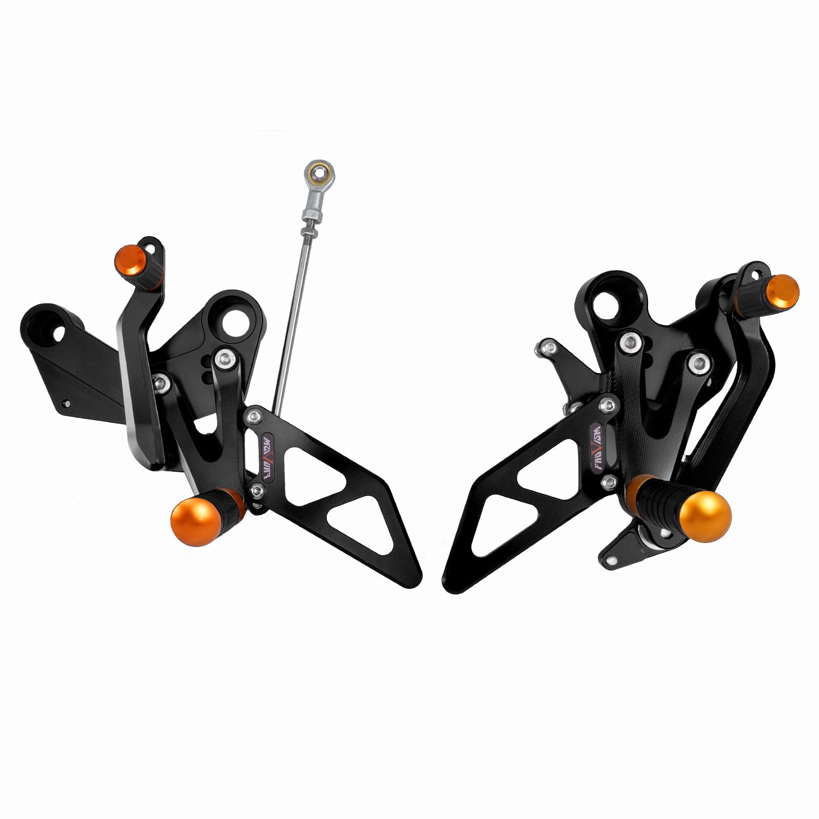 CNC Rennen Fußrasten Fußstütze Rearsets Für KTM 790 890 Duke 2018-2023,Aluminium