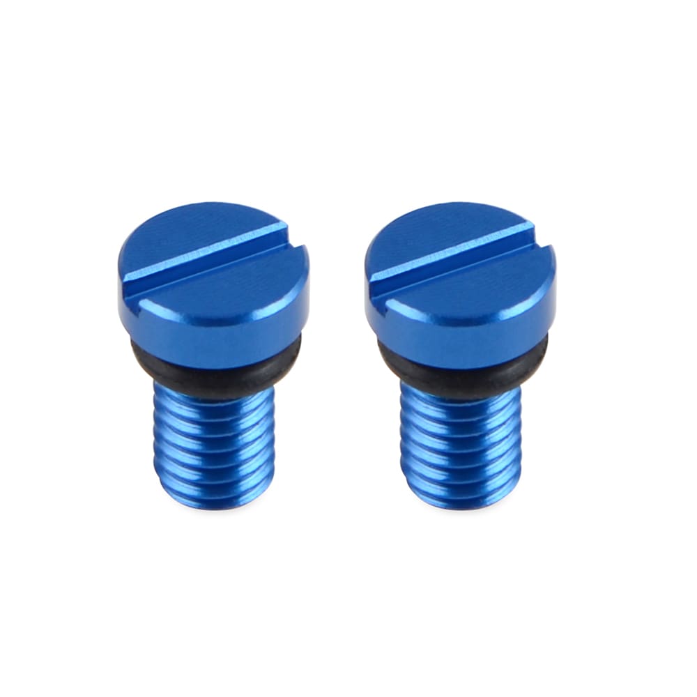 M5x0.8 Gabel Luft Ventile Kappen Schrauben für Yamaha Honda Kawasaki Suzuki
