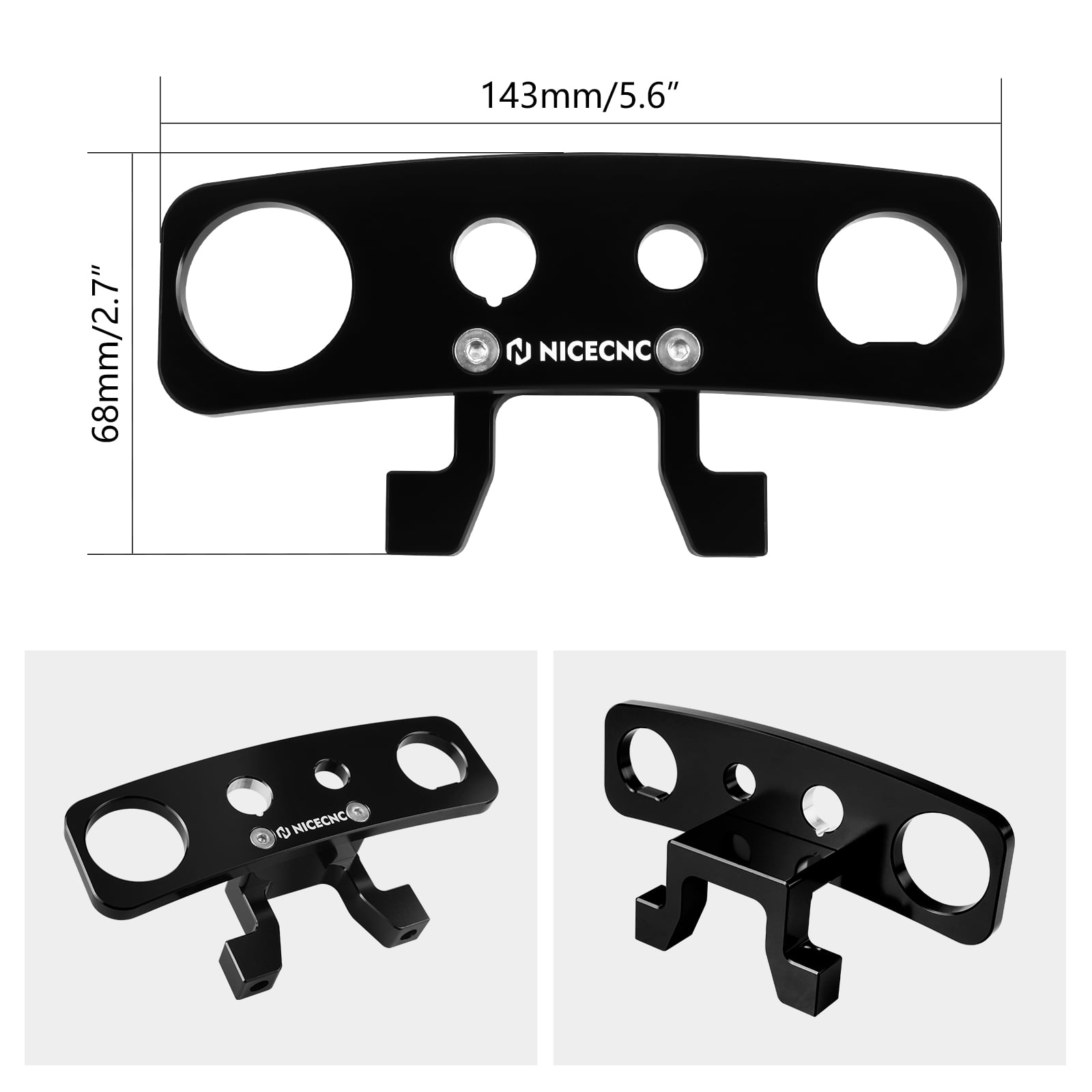 Zündgerät-Umzugs-Armaturenbrett-Kit für KTM 150-500 XC/EXC Husqvarna 150-501 TE/FE 2017-2023
