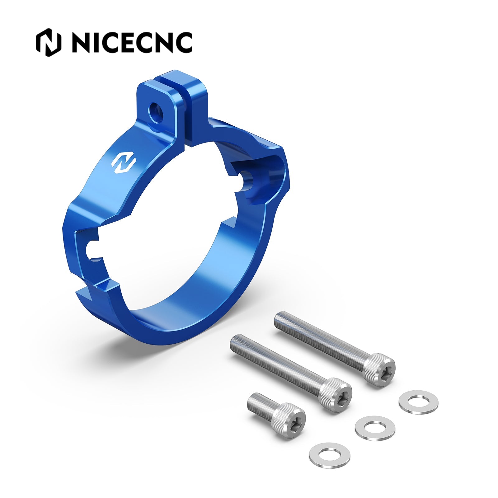 NICECNC Auspuffflansches Guard für KTM 250 300 EXC XCW 2024 XC SX 2023-2024