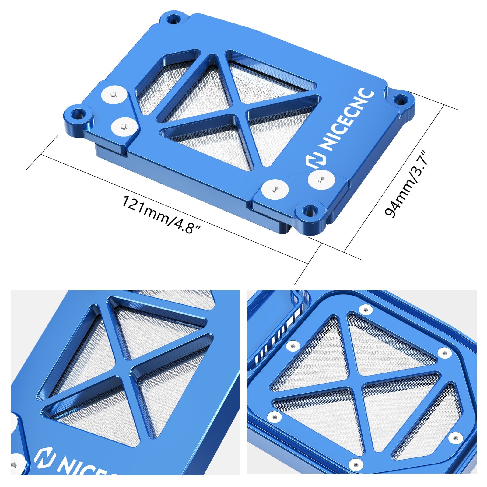 NICECNC Airbox Deckel Abdeckung Schutz für Yamaha Tenere 700 Rally Edition 20-24