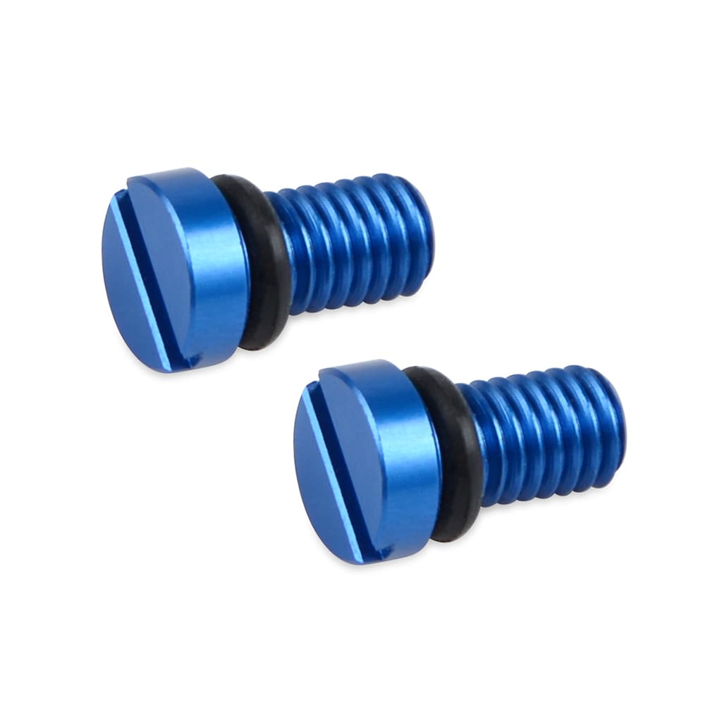 M5x0.8 Gabel Luft Ventile Kappen Schrauben für Yamaha Honda Kawasaki Suzuki