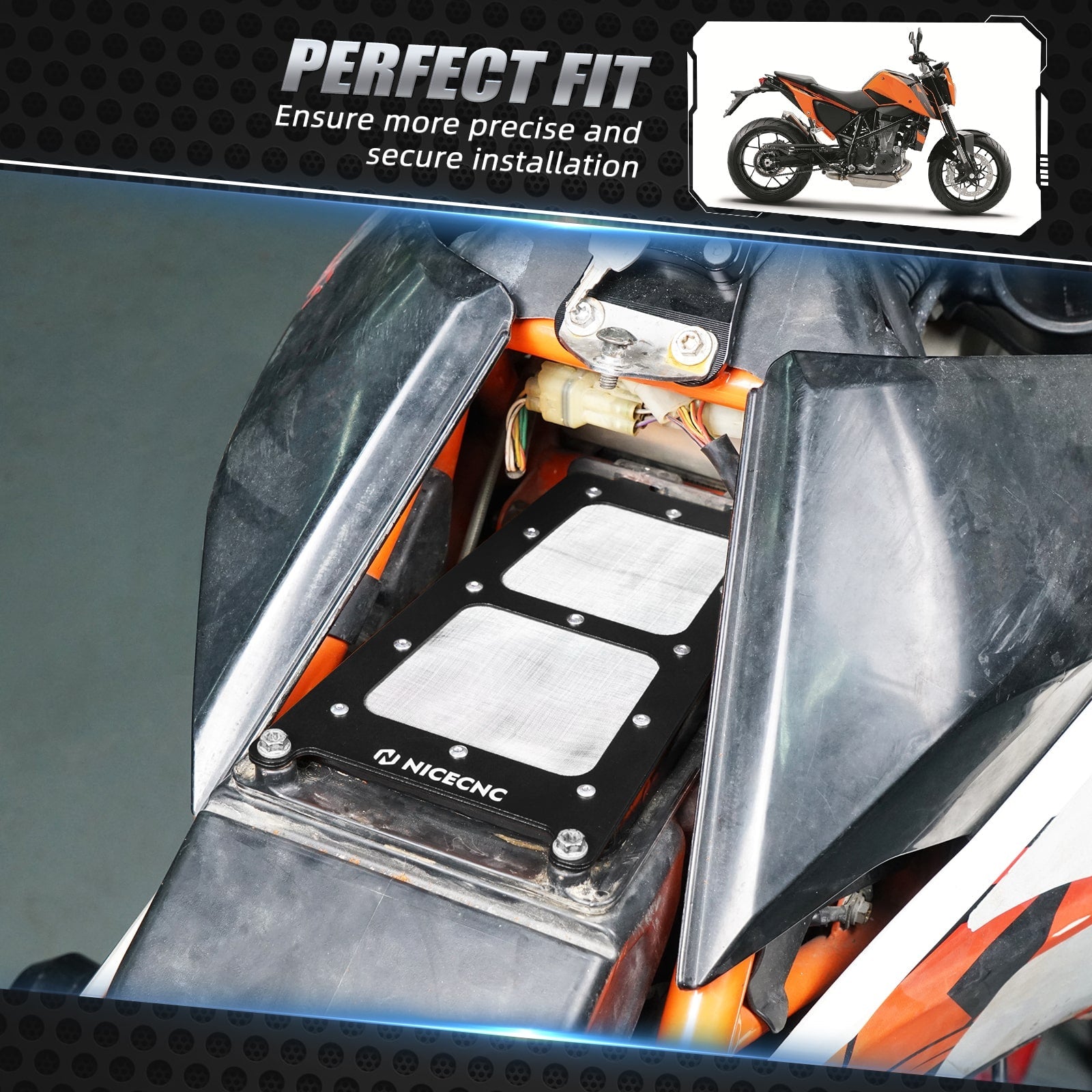 Luftfilterkastenabdeckung für KTM 690 Enduor R Husqvarna 701