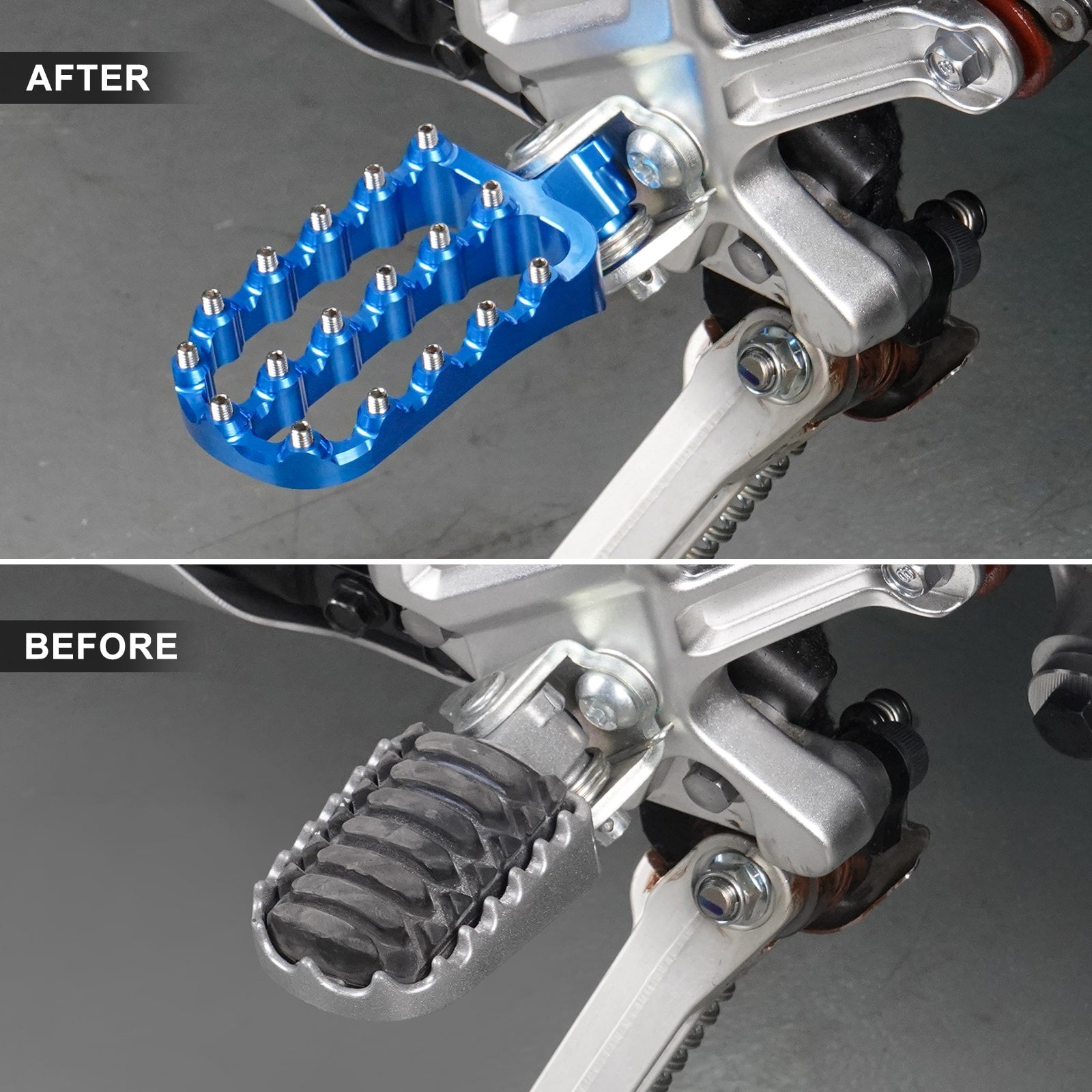 Verlängert Vergrößert Fußrasten 6061 Aluminium Für YAMAHA TENERE 700 XTZ 700 19-25