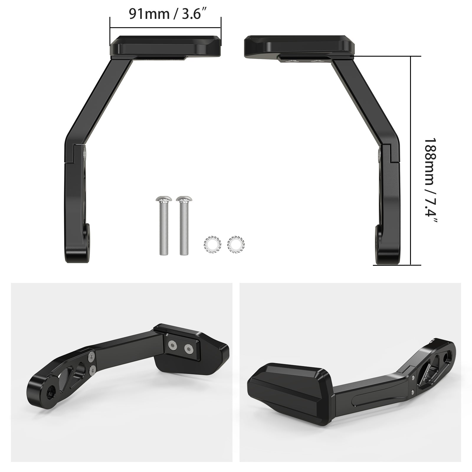 NICECNC Für Yamaha XTZ700 19-24 Bremskupplung Bremshebelschutz Lenkerprotektor
