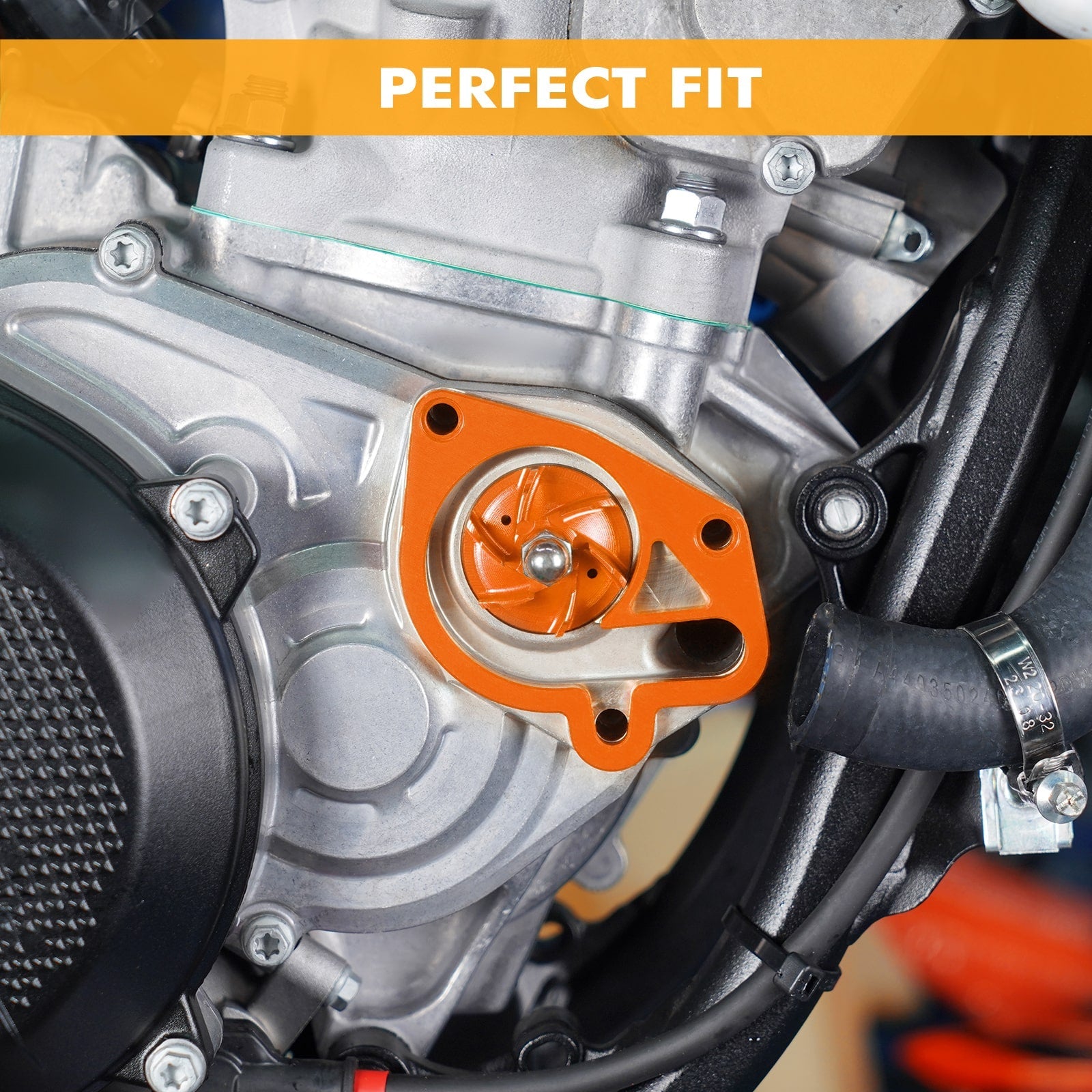 Wasserpumpenkühler-Laufrad-Abstandshalter-Kit für KTM HUSQVARNA GasGas 2023-2024