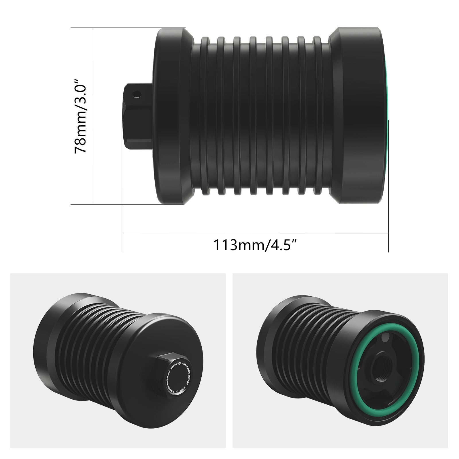 Wiederverwendbares Ölfilter-Kit für Harley Road Glide Road King Street Glide Breakout