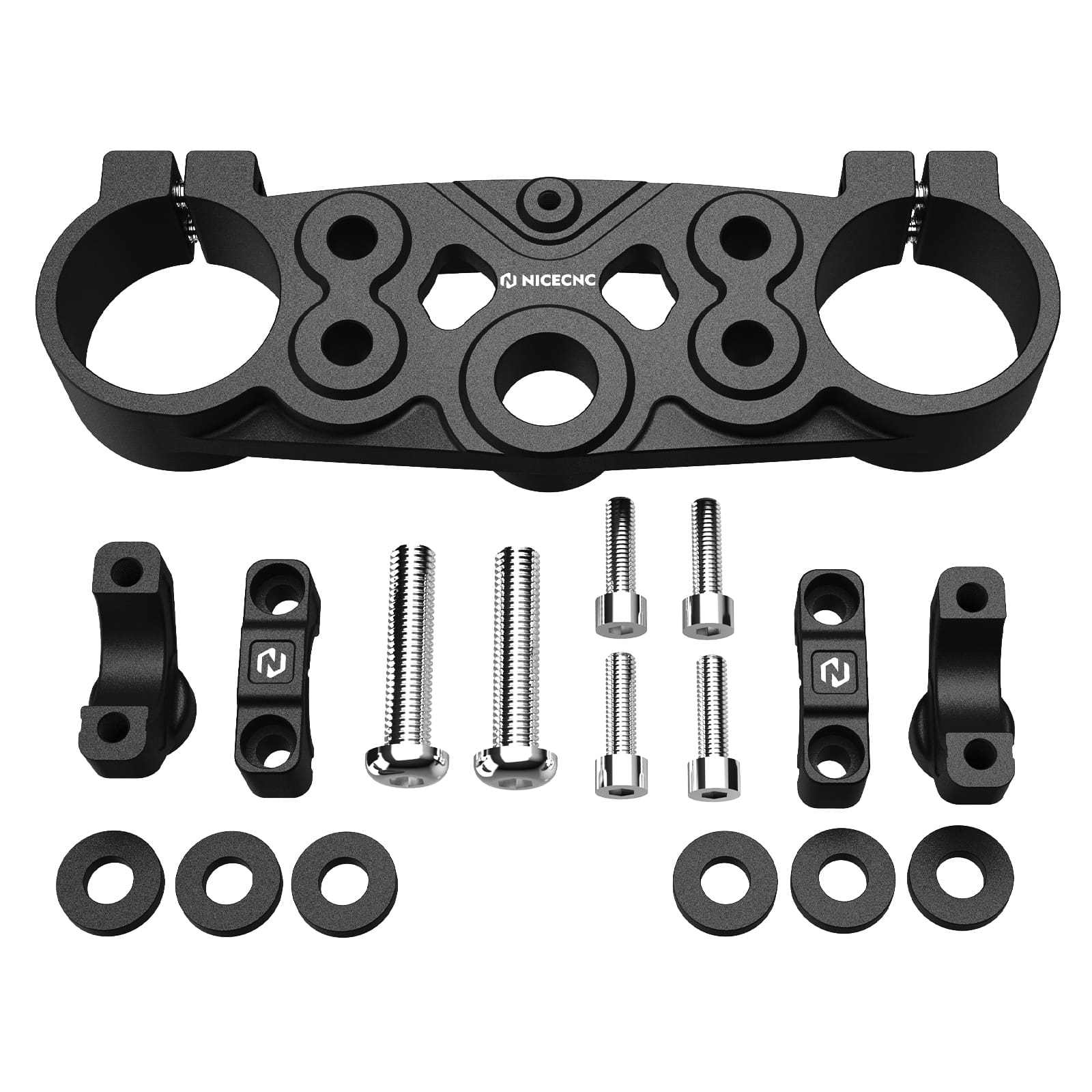 Obere Gabelbrücken-Lenker-Riser-Klemme Für Yamaha YZ250X 2018-2023 YZ125X 20-23