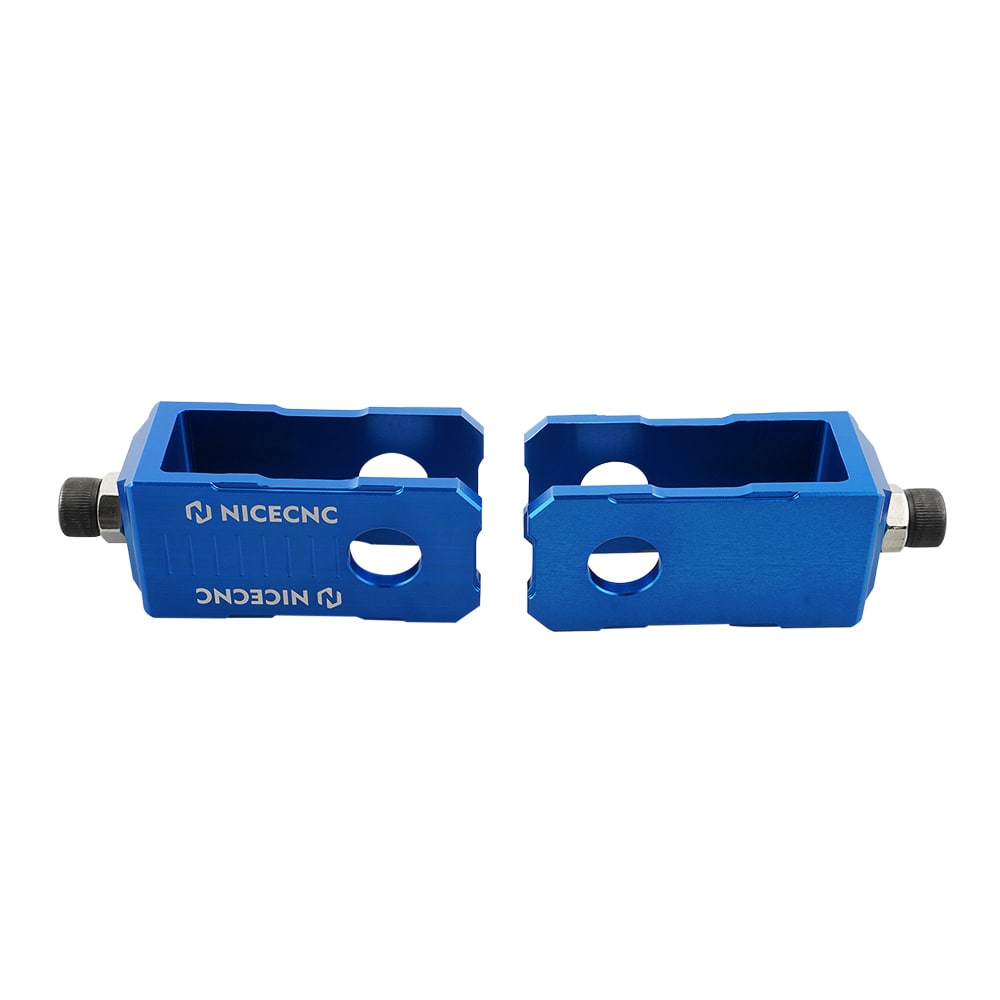 1 Paar schwarze Kettenspanner für Yamaha YZ85 YZ 85 2002–2018