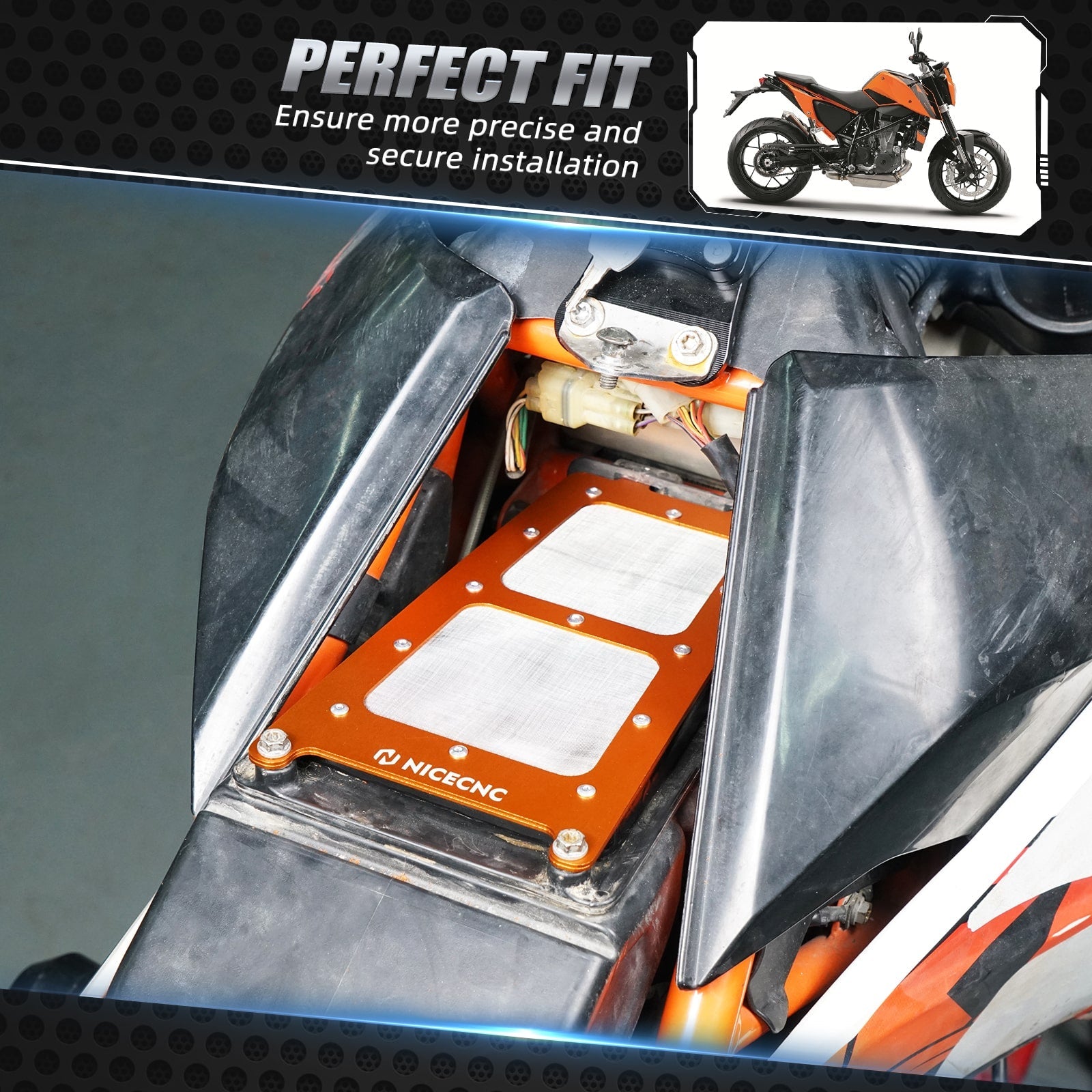 Luftfilterkastenabdeckung für KTM 690 Enduor R Husqvarna 701