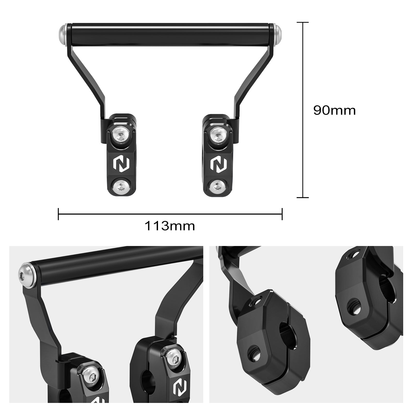 Navigationshalterung für Yamaha Tenere 700 /XTZ700 2019-2024 Aprilia Tuareg 660 2022-2024