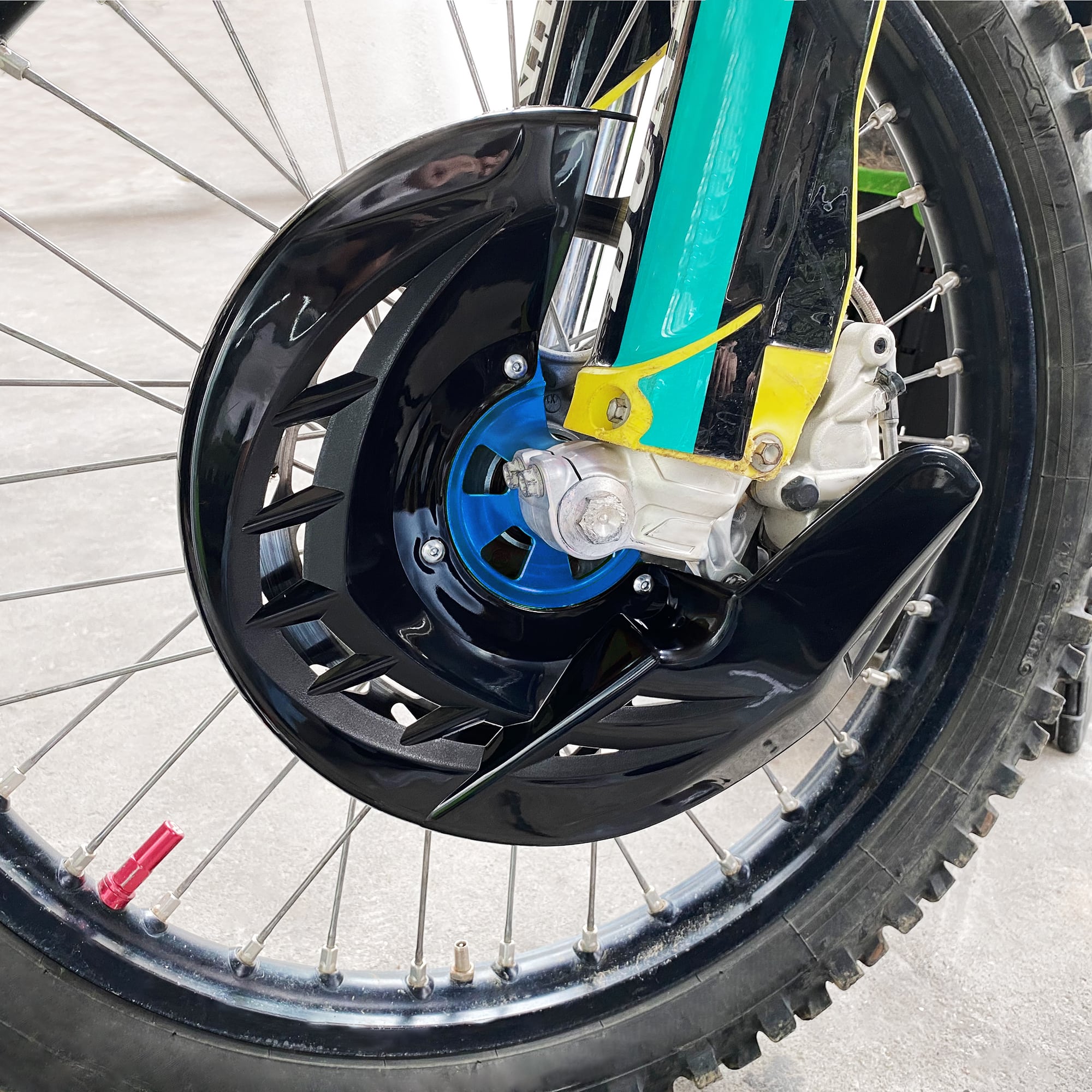 Vorderer Bremsscheibenschutz für KTM 350 500 EXC-F 2003-2015