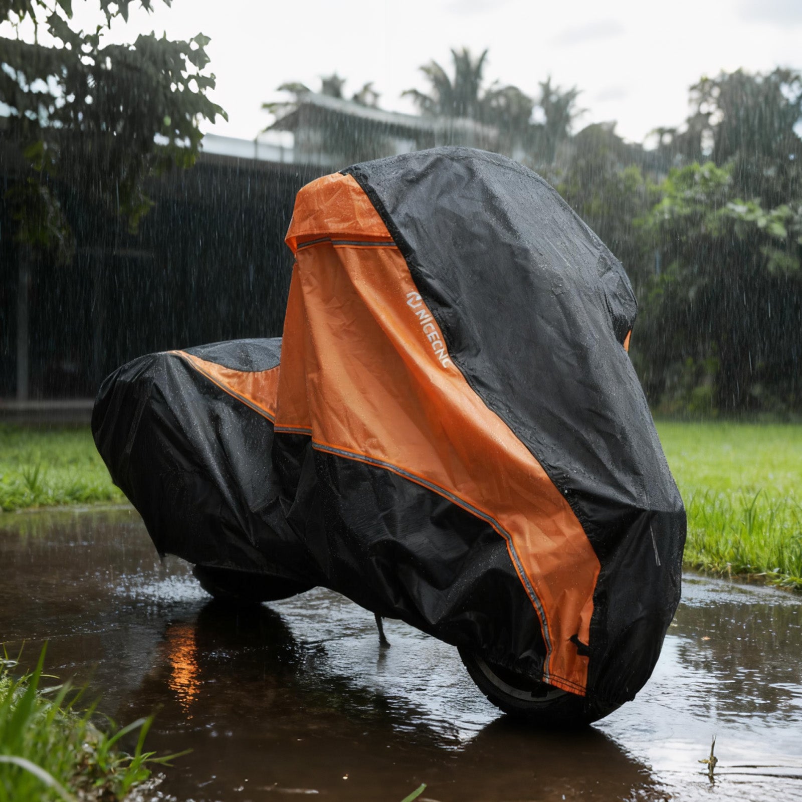 Motorrad-Abdeckplane für Innen- und Außenbereich für Harley Road King Electra Street Glide